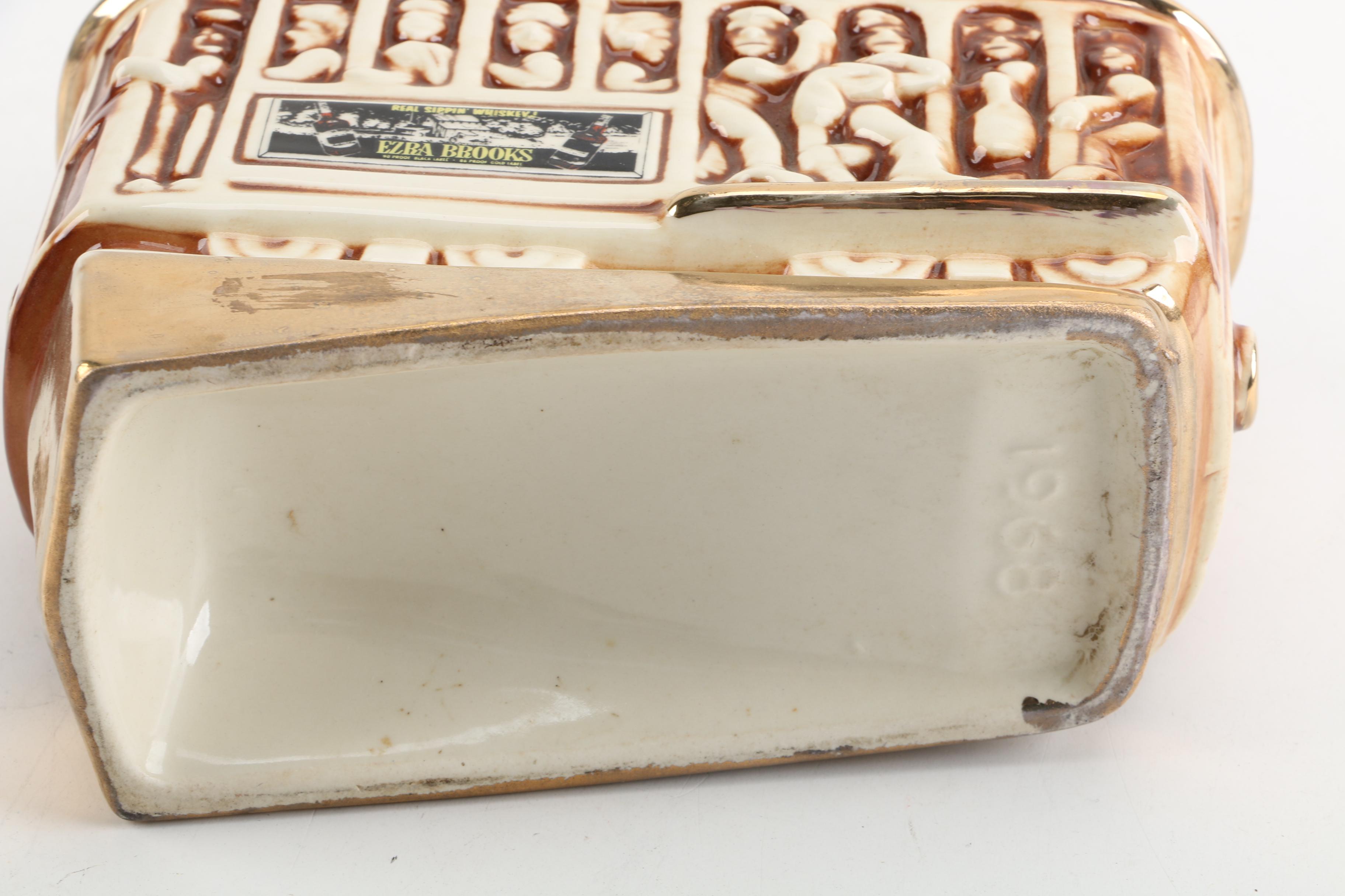 1968 Ezra Brooks "Powell & Hyde" Cable Car Decanter