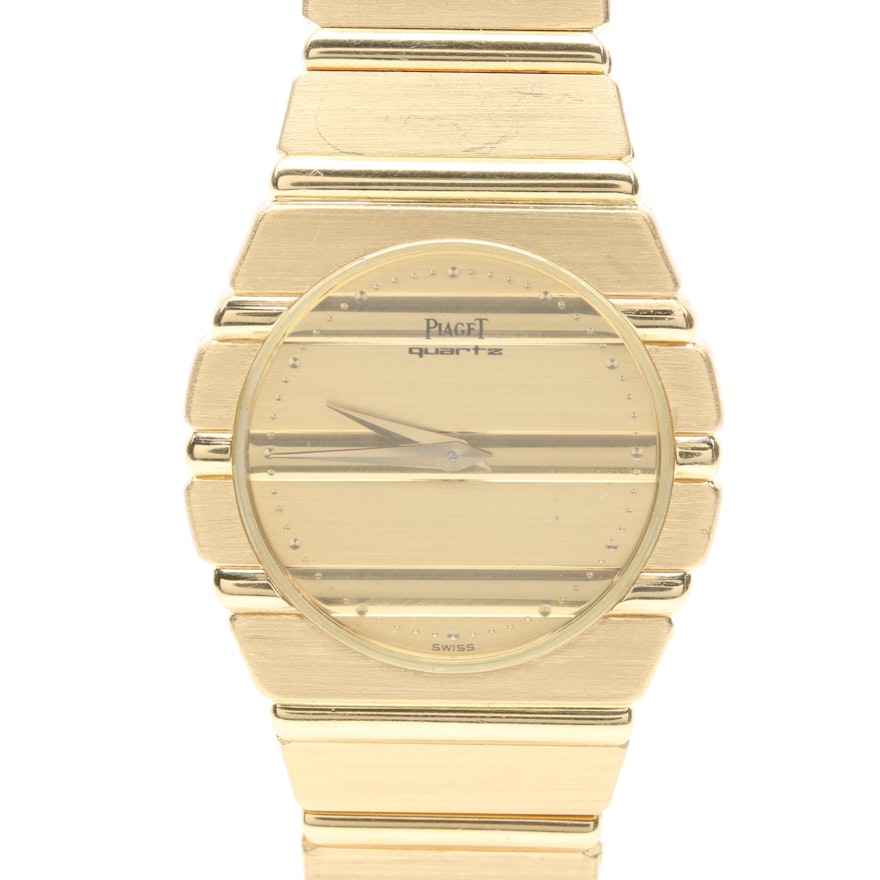 Piaget 18K Yellow Gold Polo Wristwatch