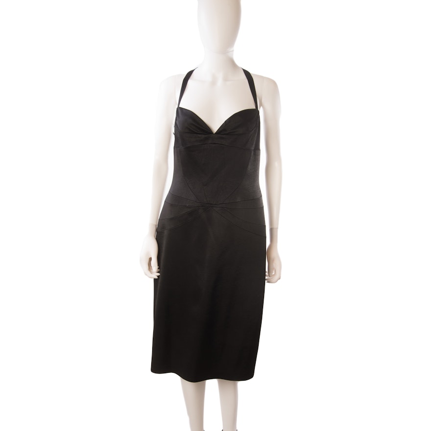 Laundry by Design Black Sleeveless Cocktail Dress