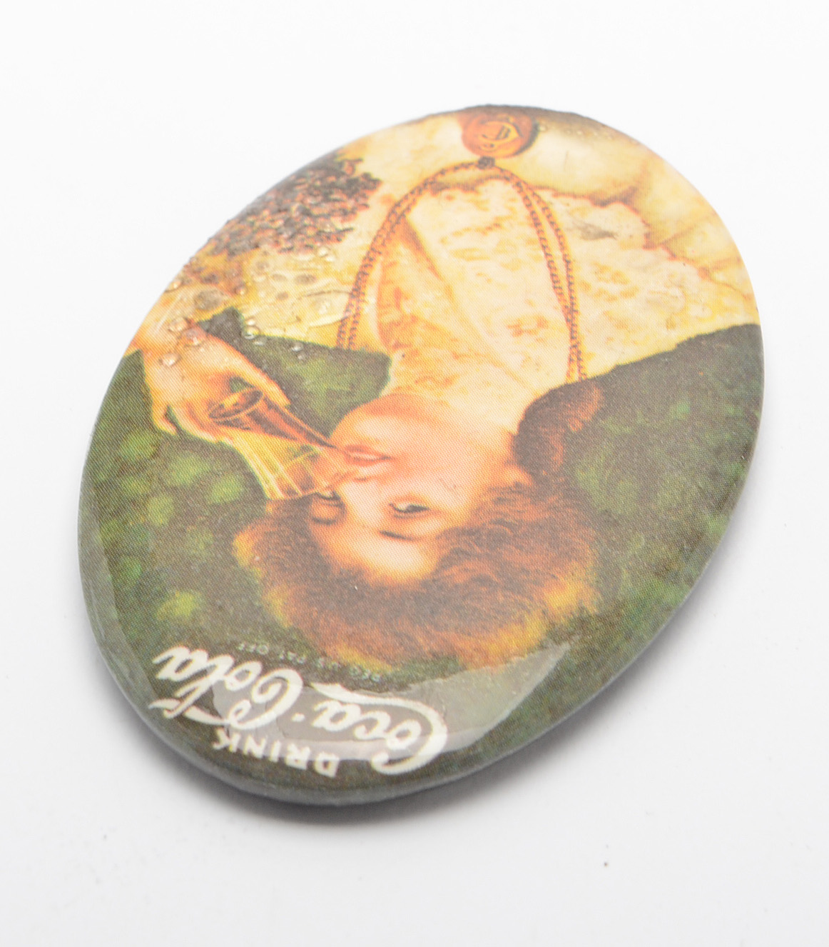 Souvenir "Coca-Cola" Advertising Pocket Mirror