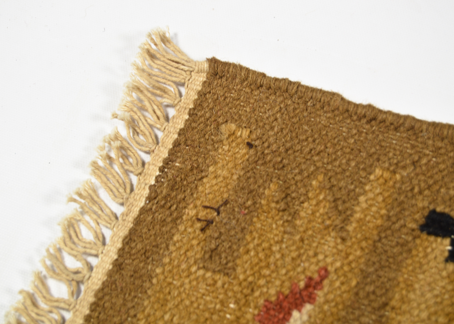 Handwoven Anatolian Area Kilim