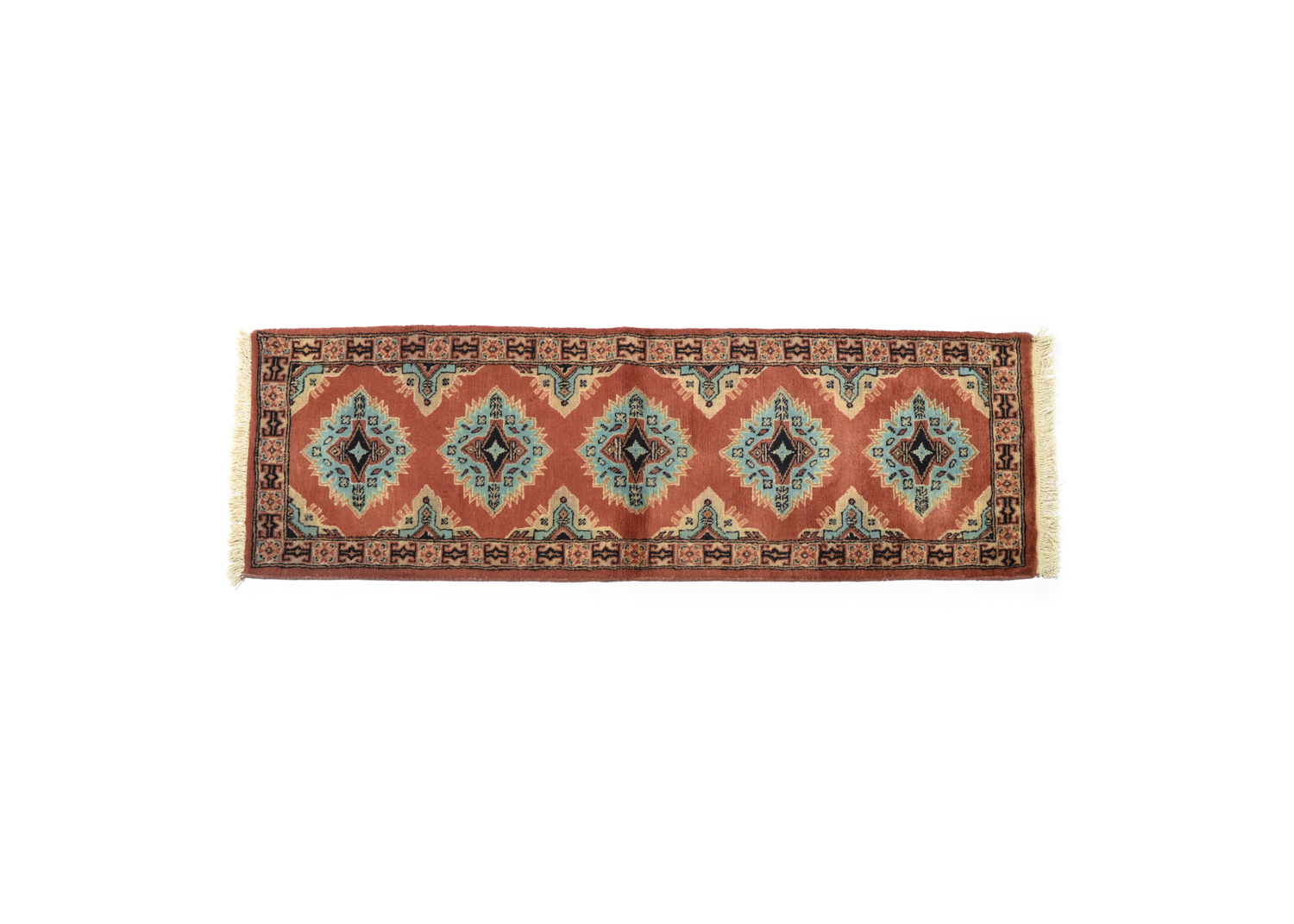 Hand-knotted Pak-Kazak Carpet Runner
