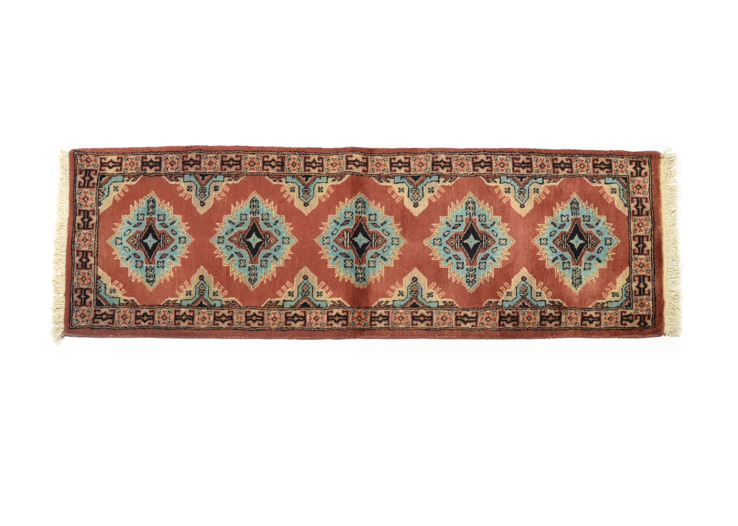 Hand-knotted Pak-Kazak Carpet Runner