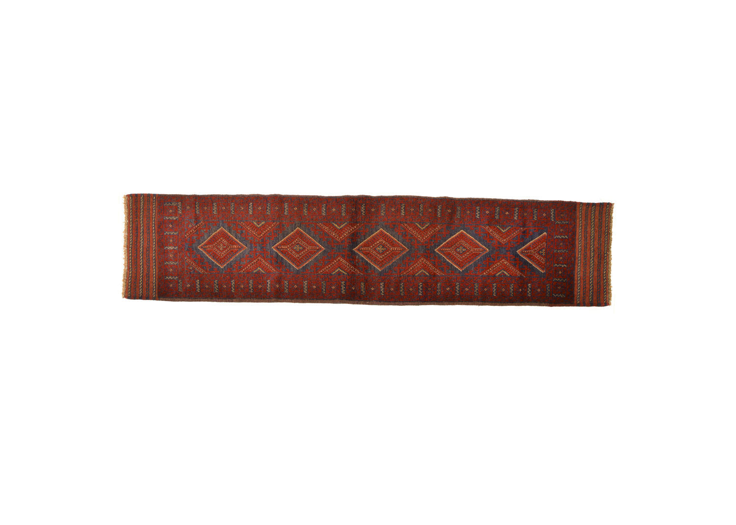 Hand-Knotted Baluch Carpet Runner