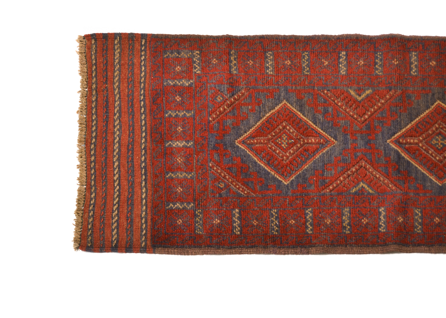Hand-Knotted Baluch Carpet Runner