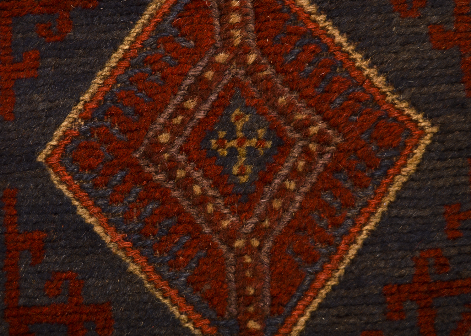 Hand-Knotted Baluch Carpet Runner