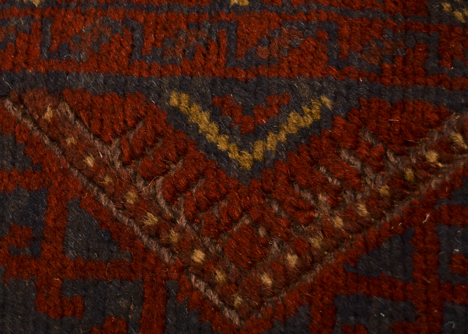 Hand-Knotted Baluch Carpet Runner