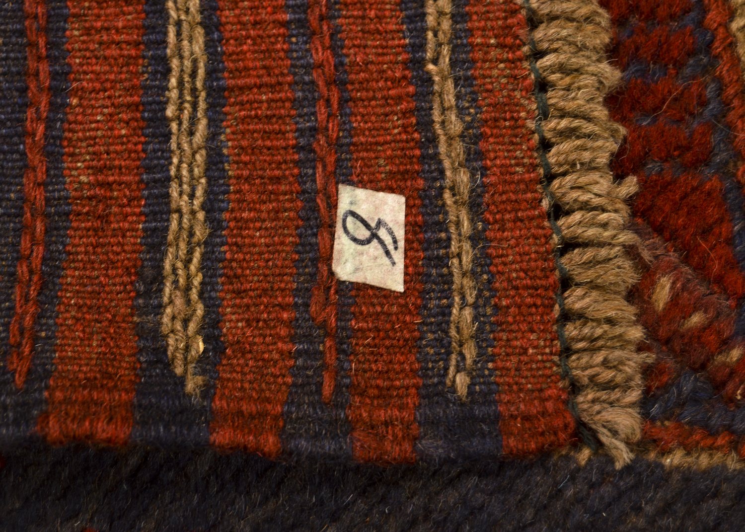 Hand-Knotted Baluch Carpet Runner