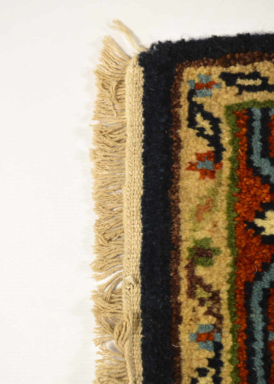 Hand-Knotted Indo-Heriz Area Rug