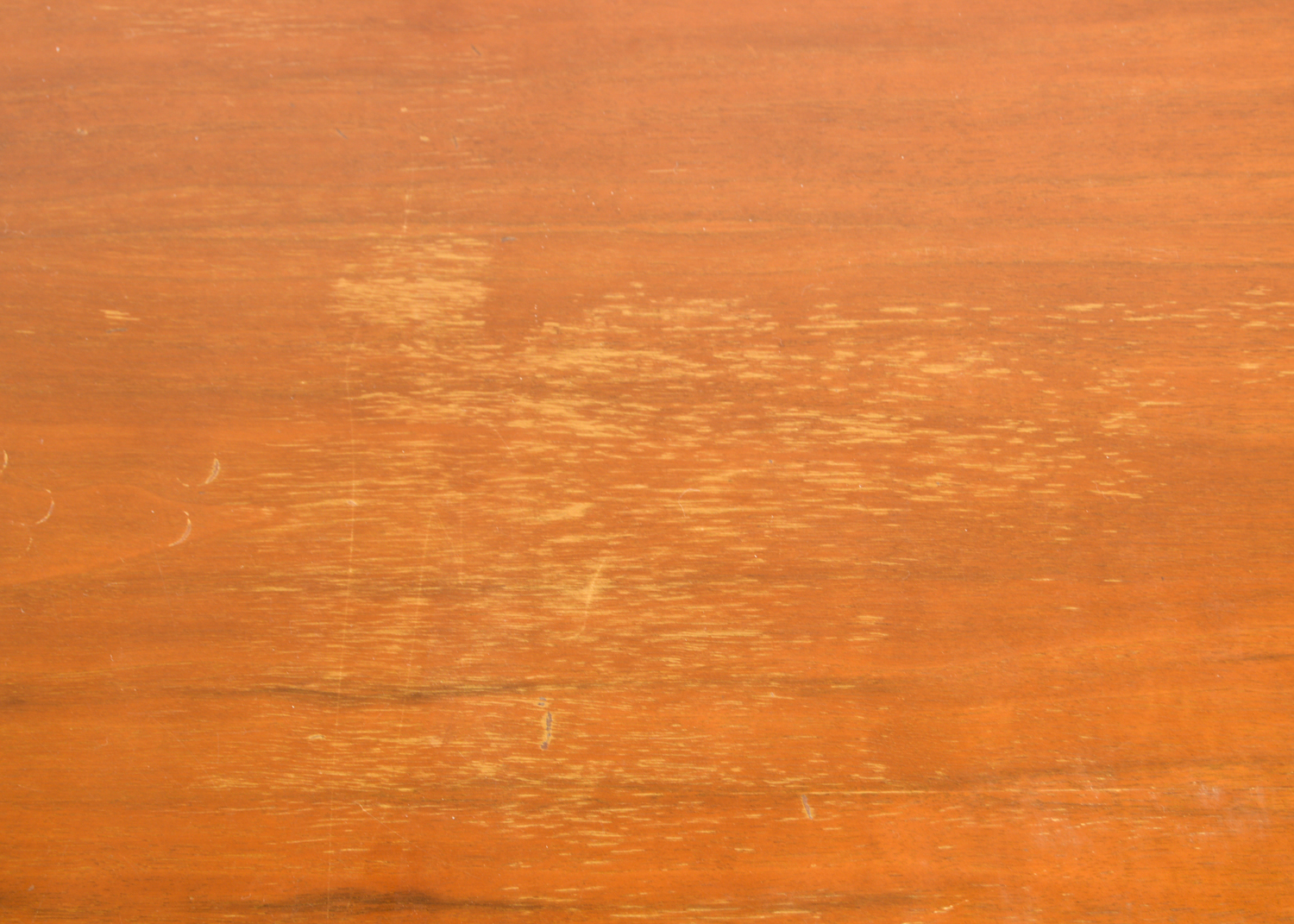 Vintage Mersman Mid Century Modern Walnut Surfboard Style Coffee Table