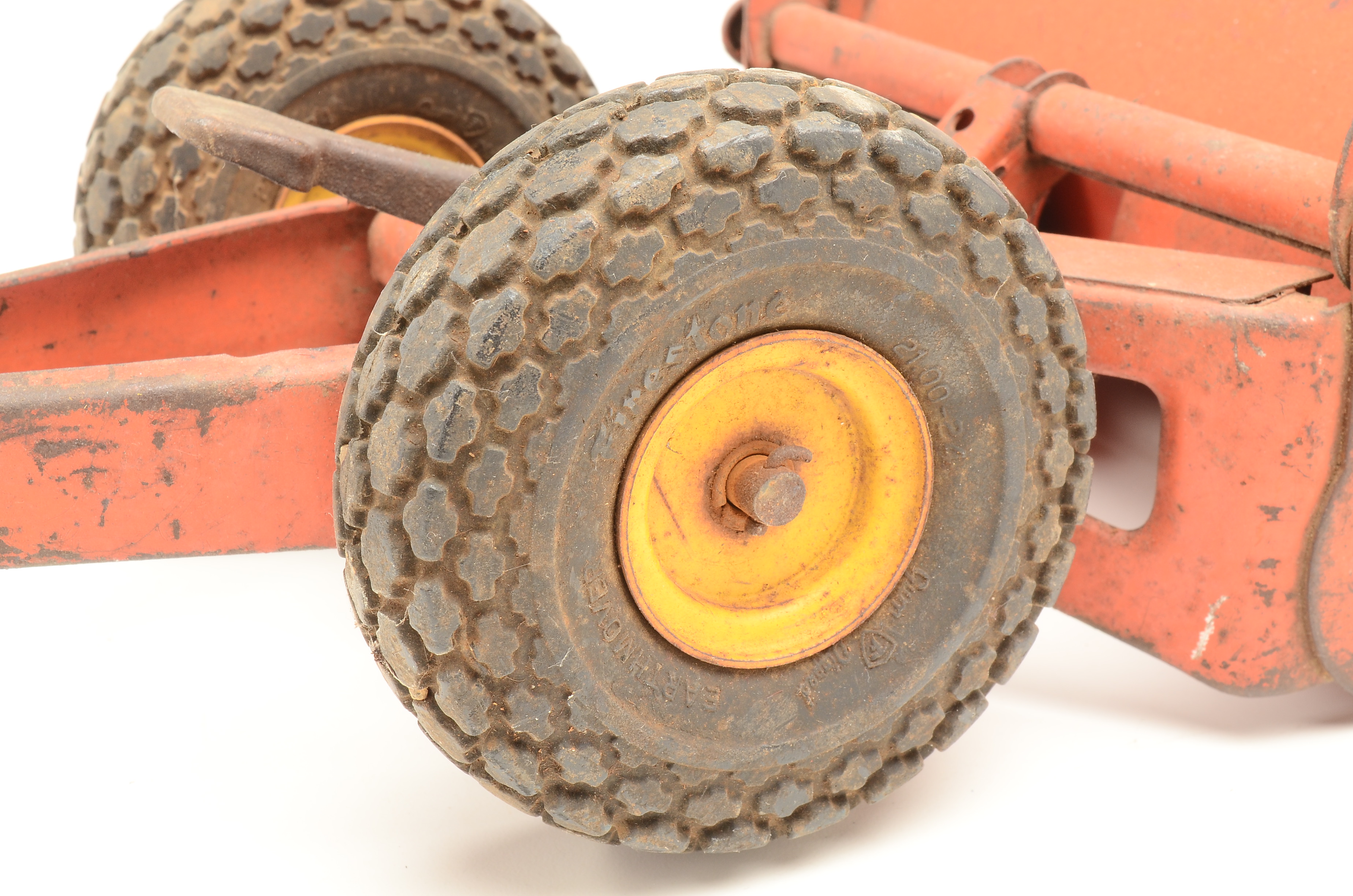 1950s Pressed Steel Doepke Heiliner Tractor and Earth Scraper