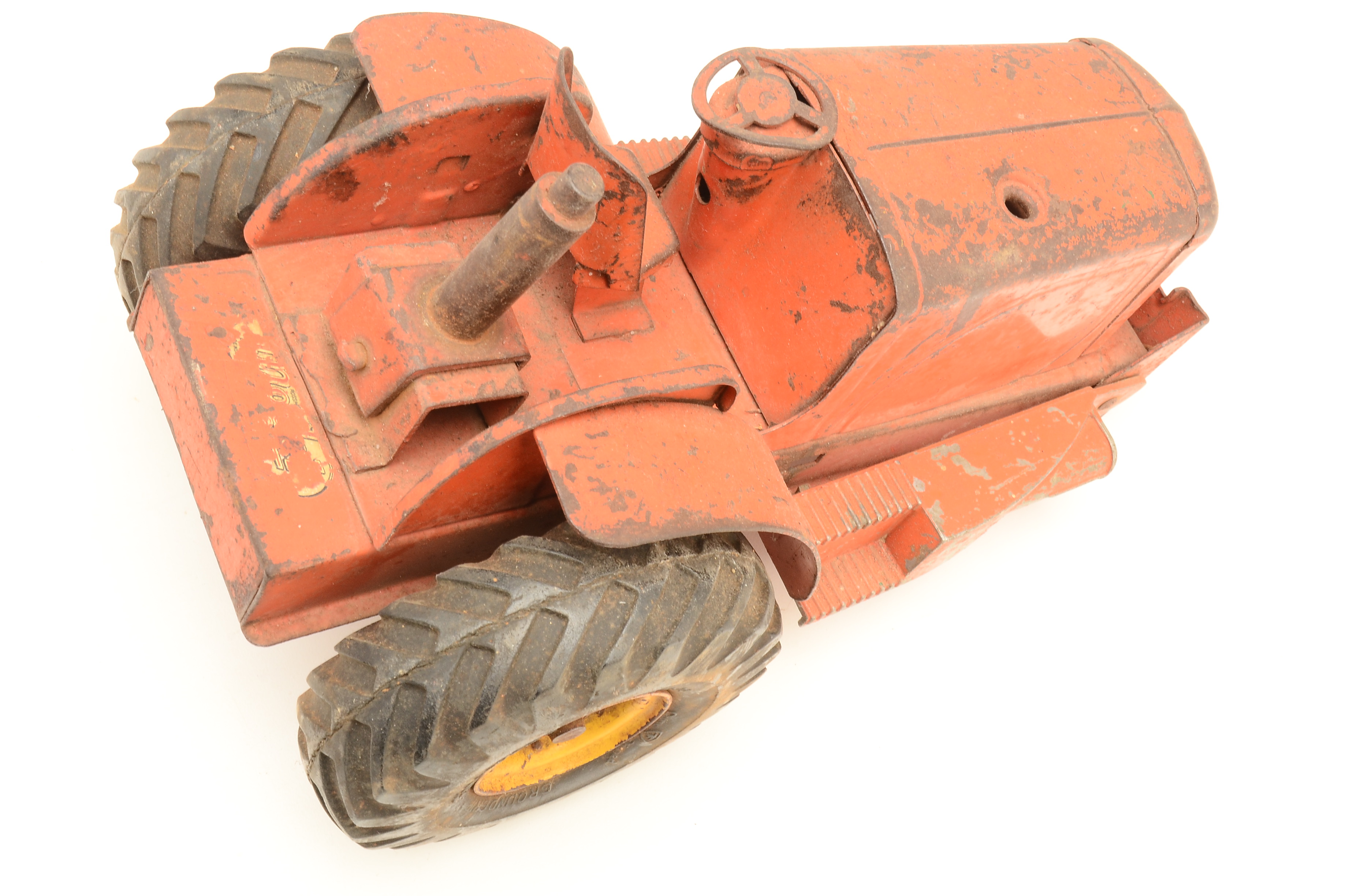 1950s Pressed Steel Doepke Heiliner Tractor and Earth Scraper