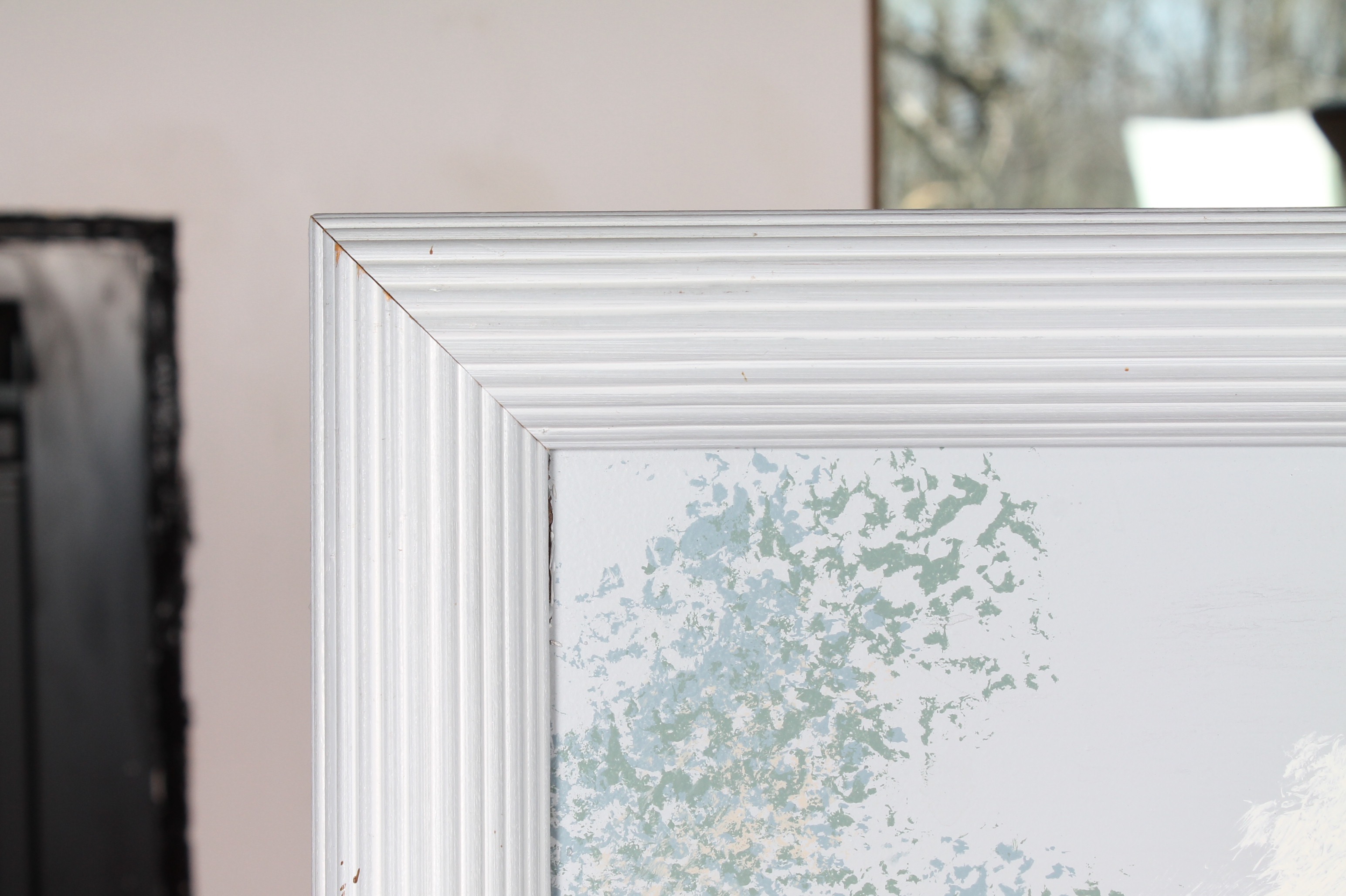 Alex Wextin Oil and Plaster on Board Painting "City Streets"