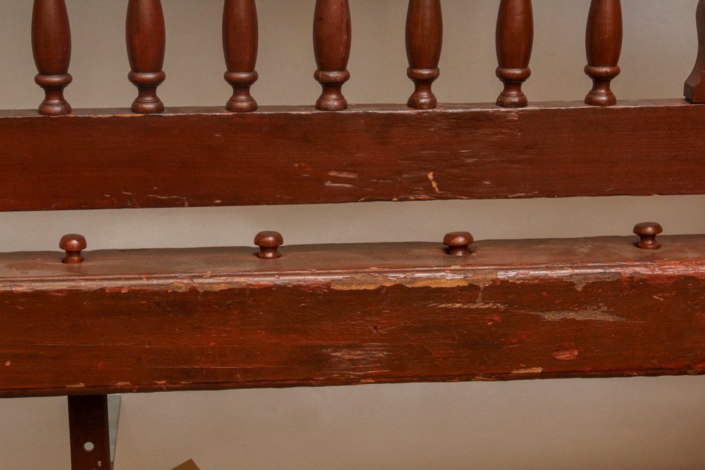 Louisville, Kentucky Federal Style Cannonball Rope Bed