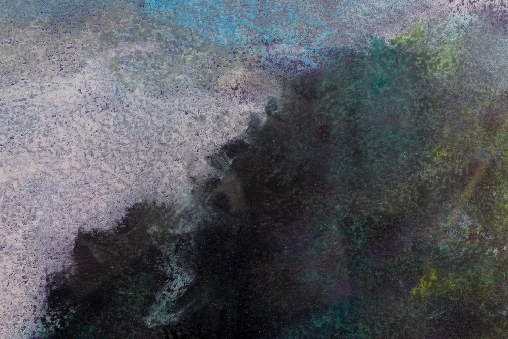 G. Woods Pastel Drawing "Potter's Creek"