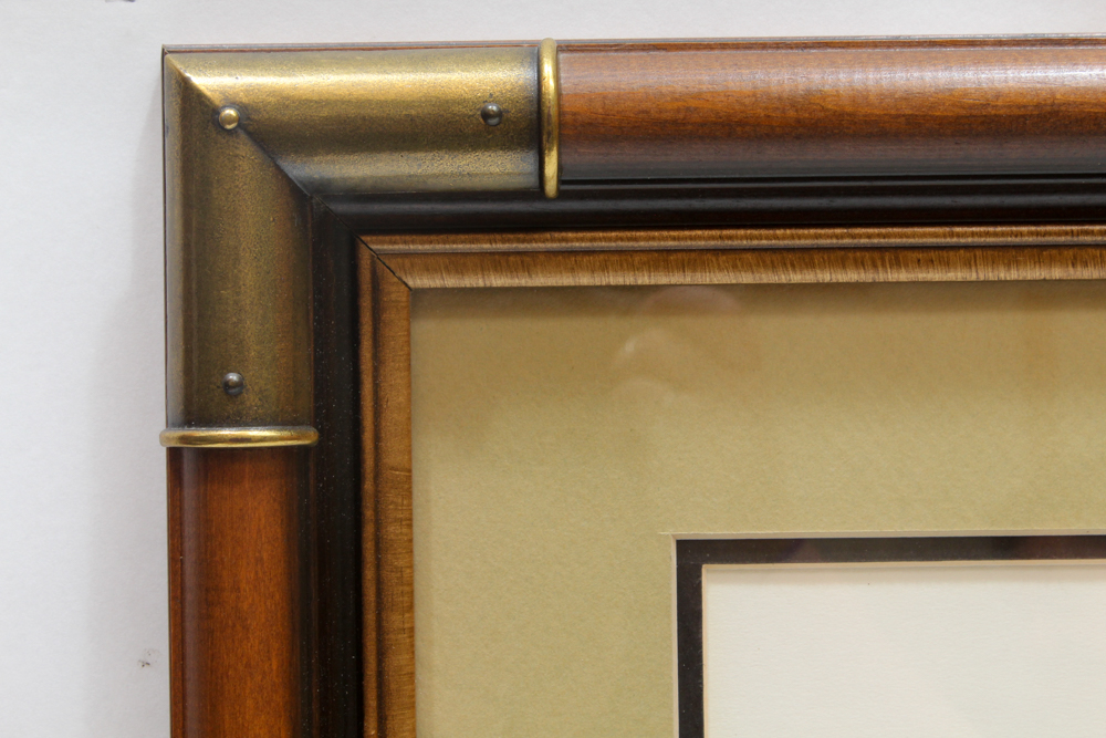 Frank R. Crevier Ink and Watercolor of the "U.S. Lighthouse Tender Hyacinth"