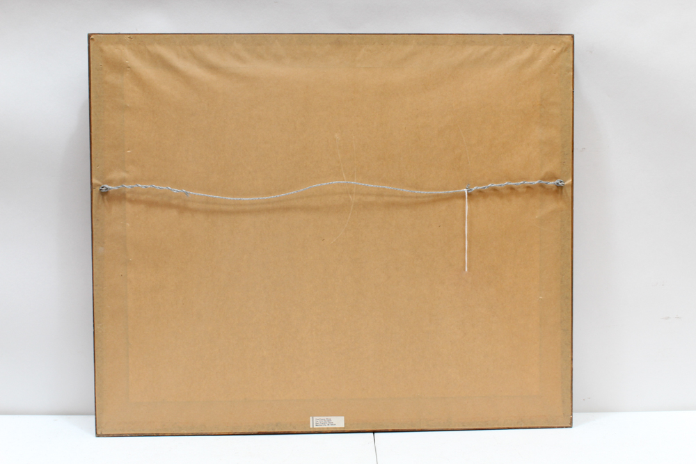 Frank R. Crevier Ink and Watercolor of the "U.S. Lighthouse Tender Hyacinth"