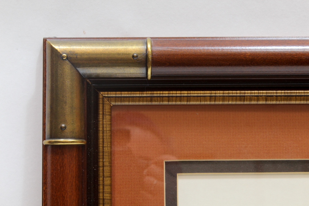 Frank R. Crevier Ink and Watercolor of the "Chippawa"