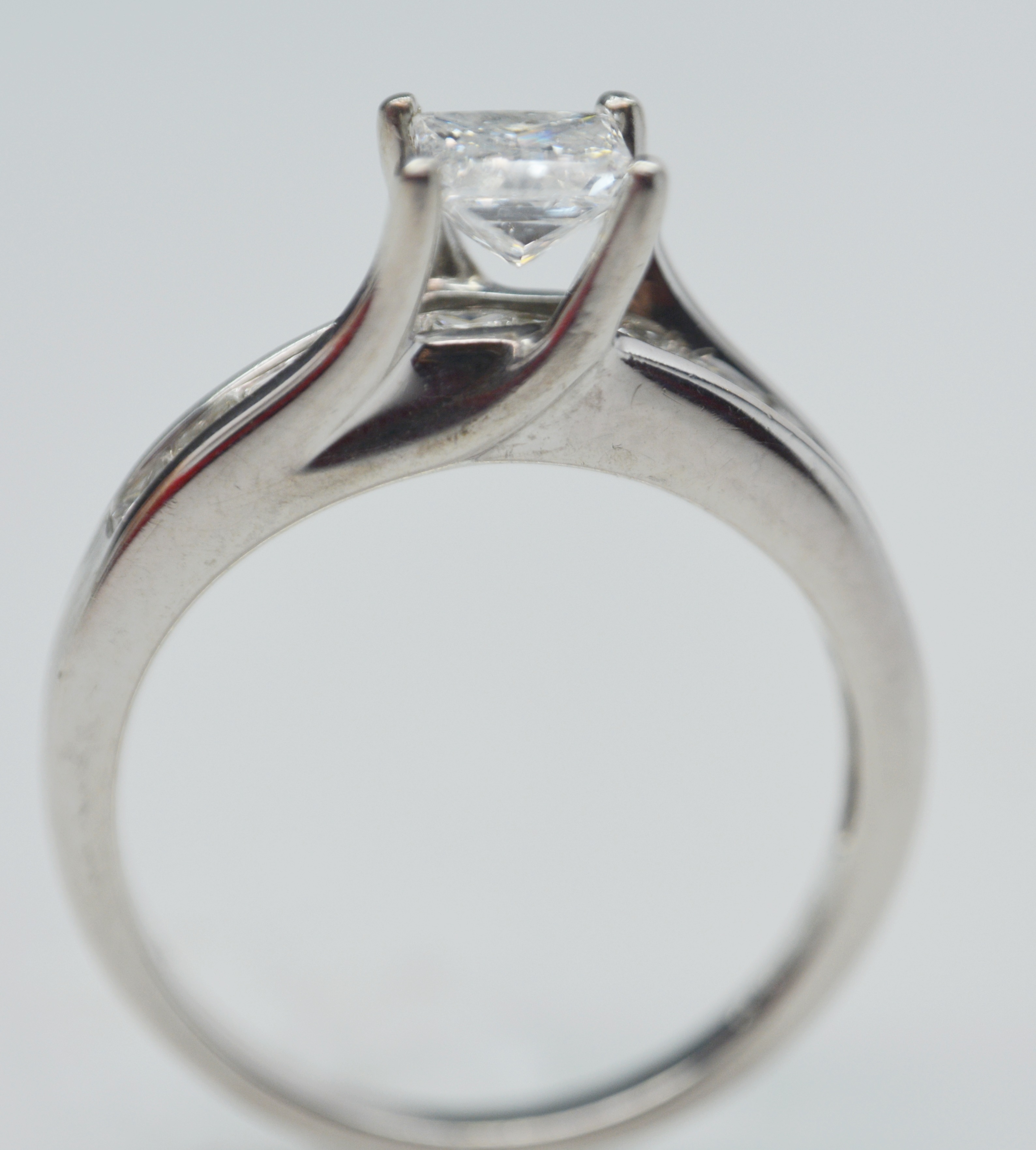 Fire Over Ice 14K White Gold 1.26 CTW Diamond Ring