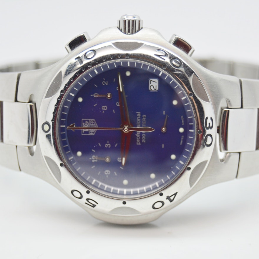 TAG Heuer "Kirium" Stainless Steel Wristwatch