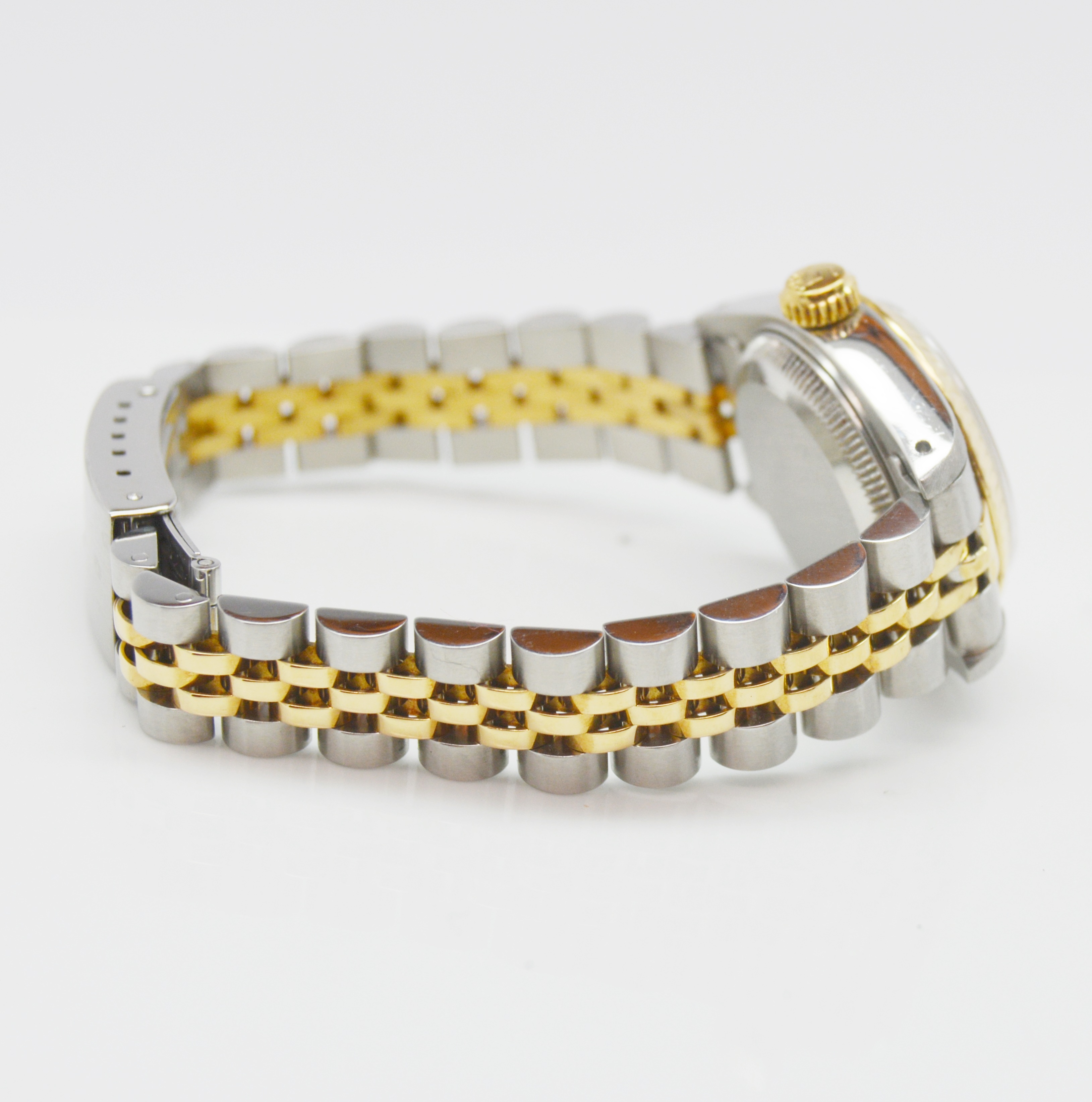 Rolex 18K Yellow Gold and Stainless Steel Oyster Perpetual Datejust Watch