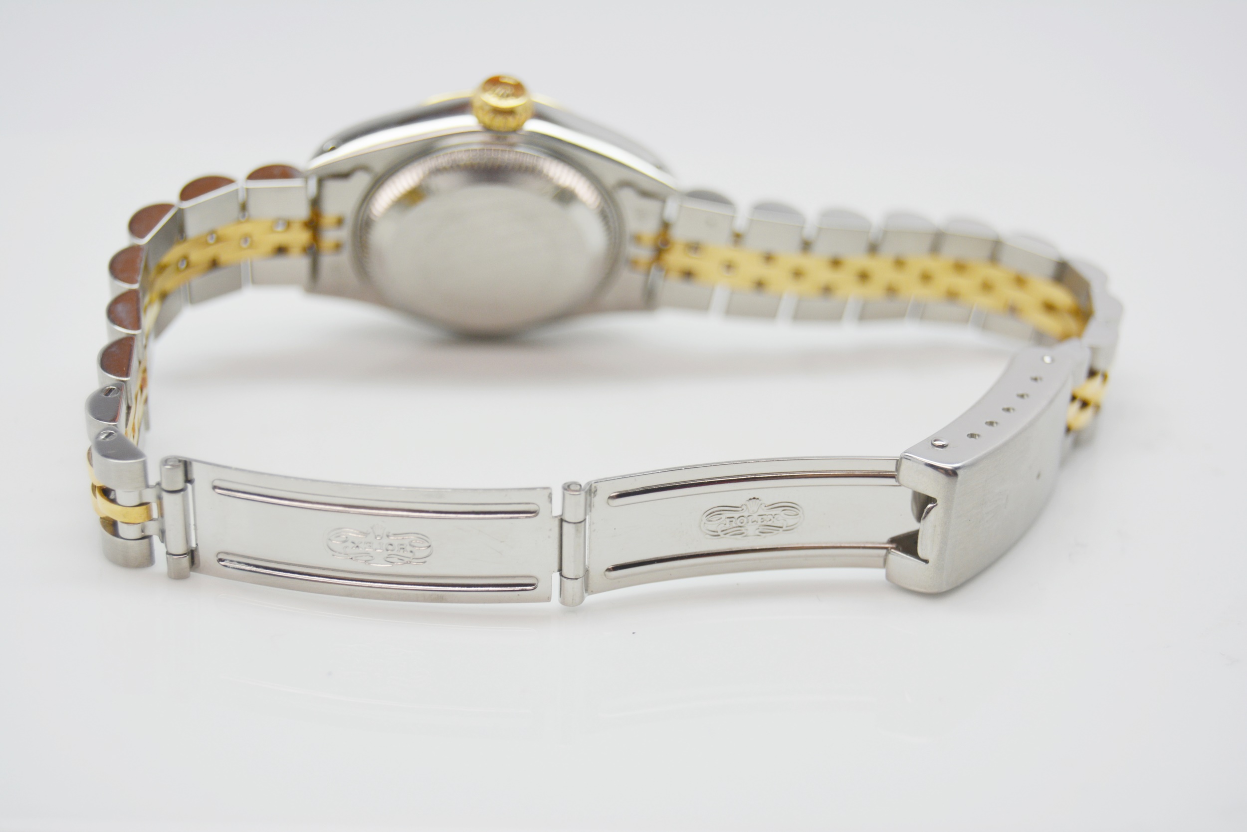 Rolex 18K Yellow Gold and Stainless Steel Oyster Perpetual Datejust Watch