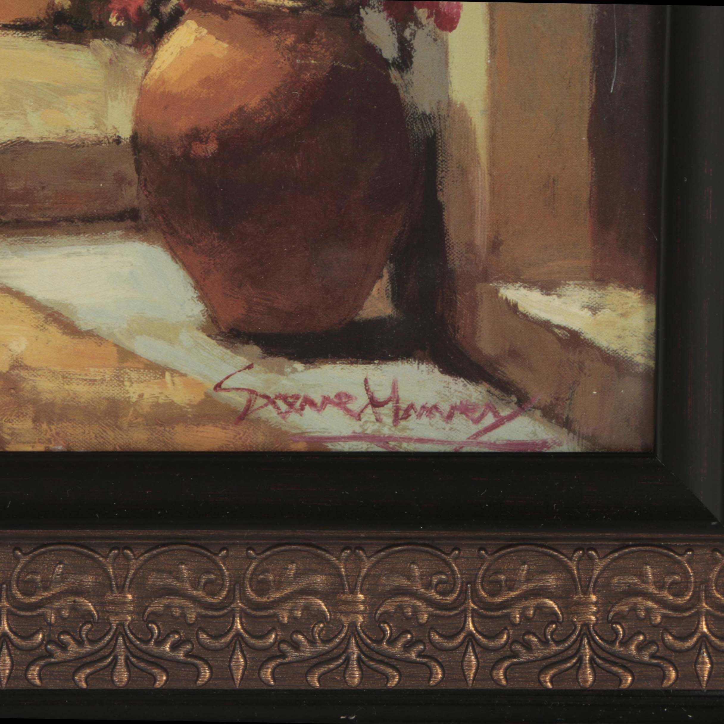 Offset Lithographic Reproduction Print After Steve Harvey "Hilltop Glory"