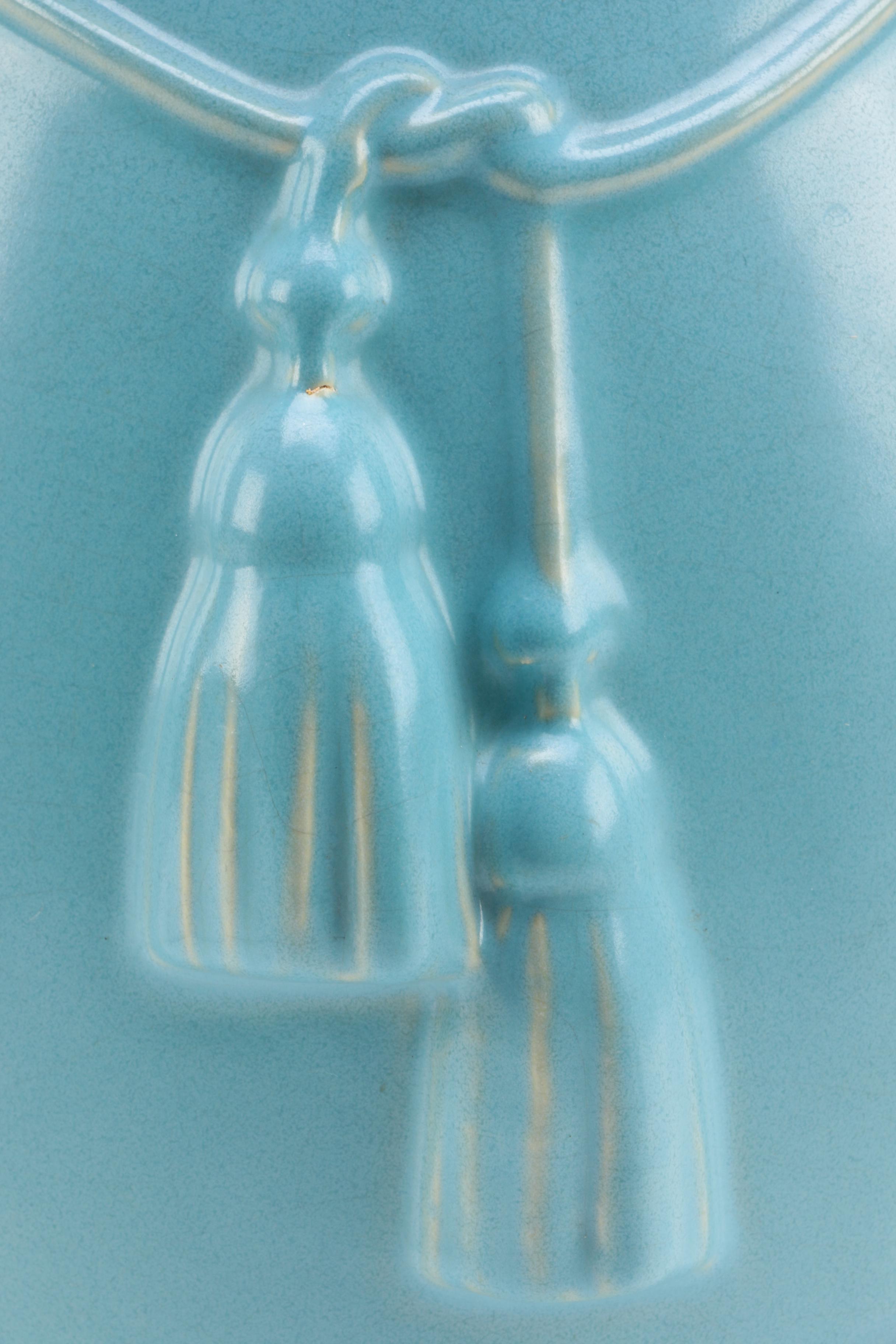 Weller Pottery Blue Vase