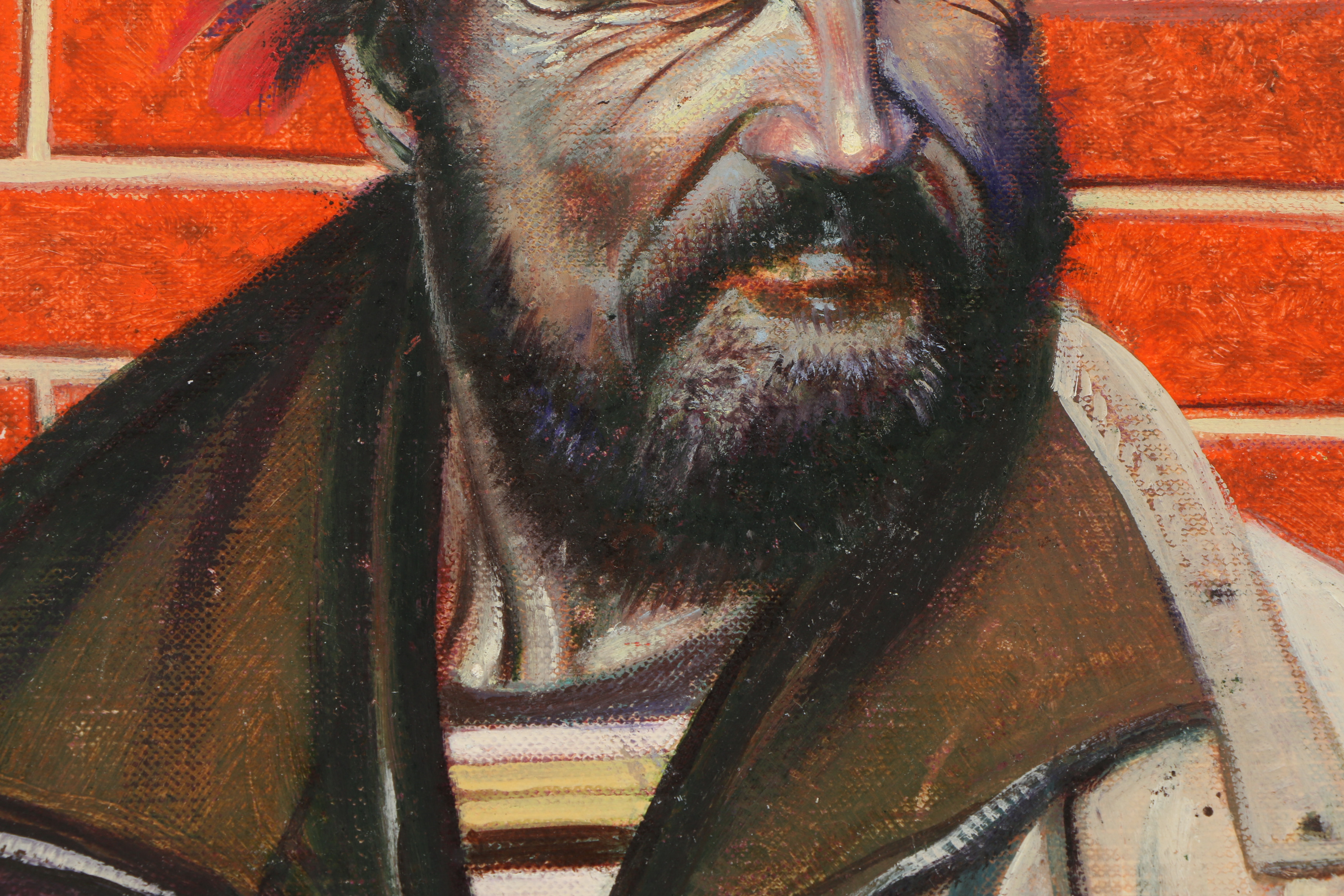 David Michael Beck Mixed Media Painting