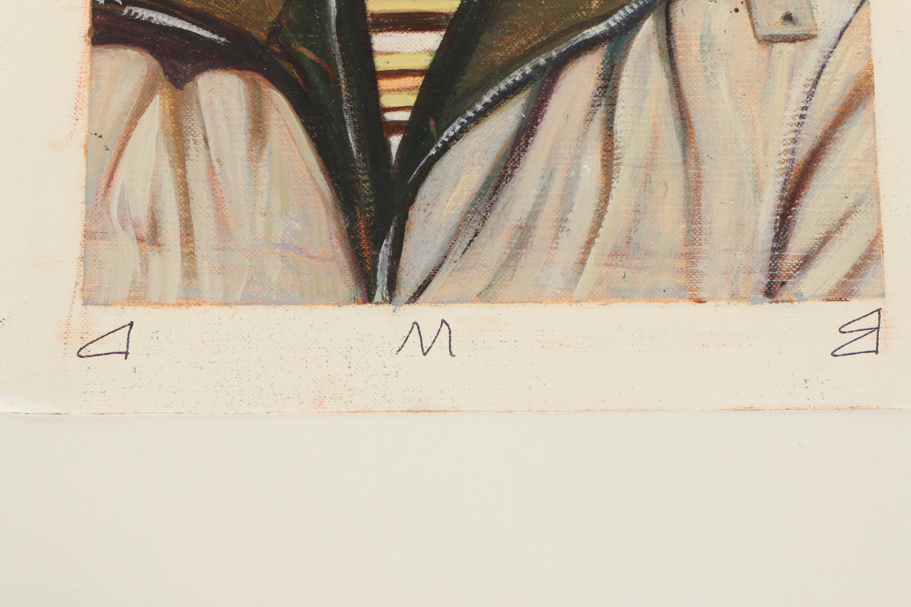 David Michael Beck Mixed Media Painting