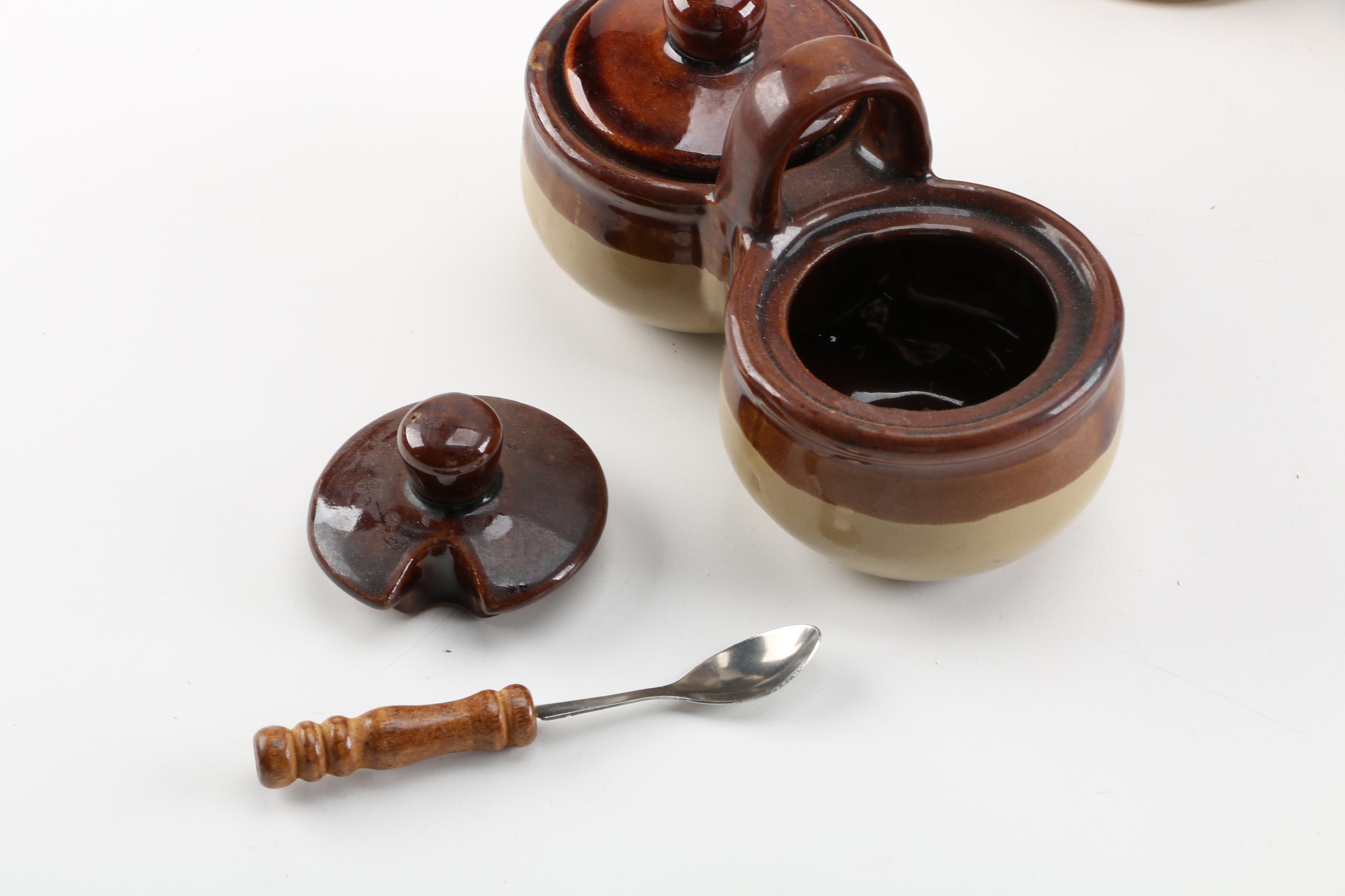 Vintage Stoneware Serveware