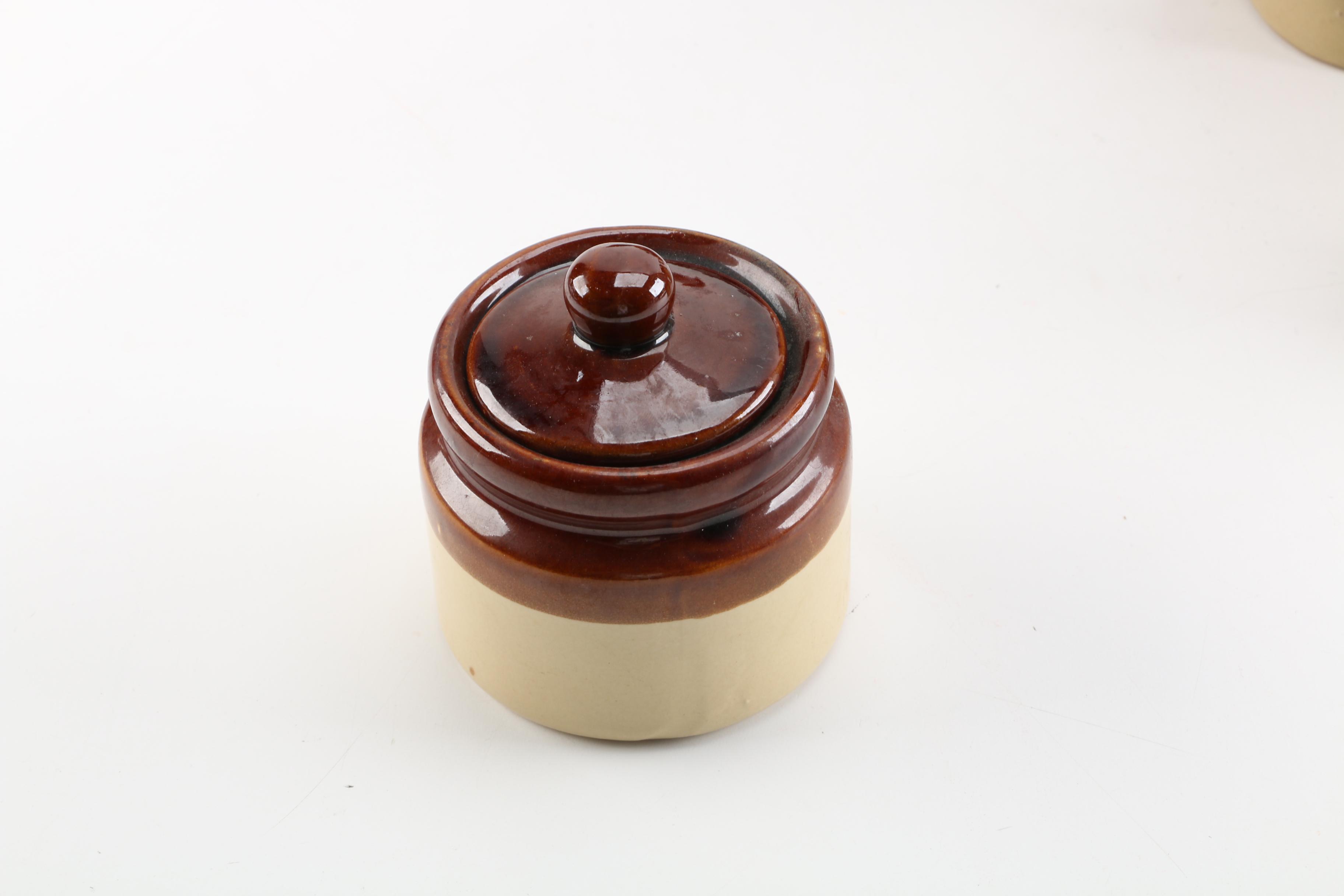 Vintage Stoneware Serveware