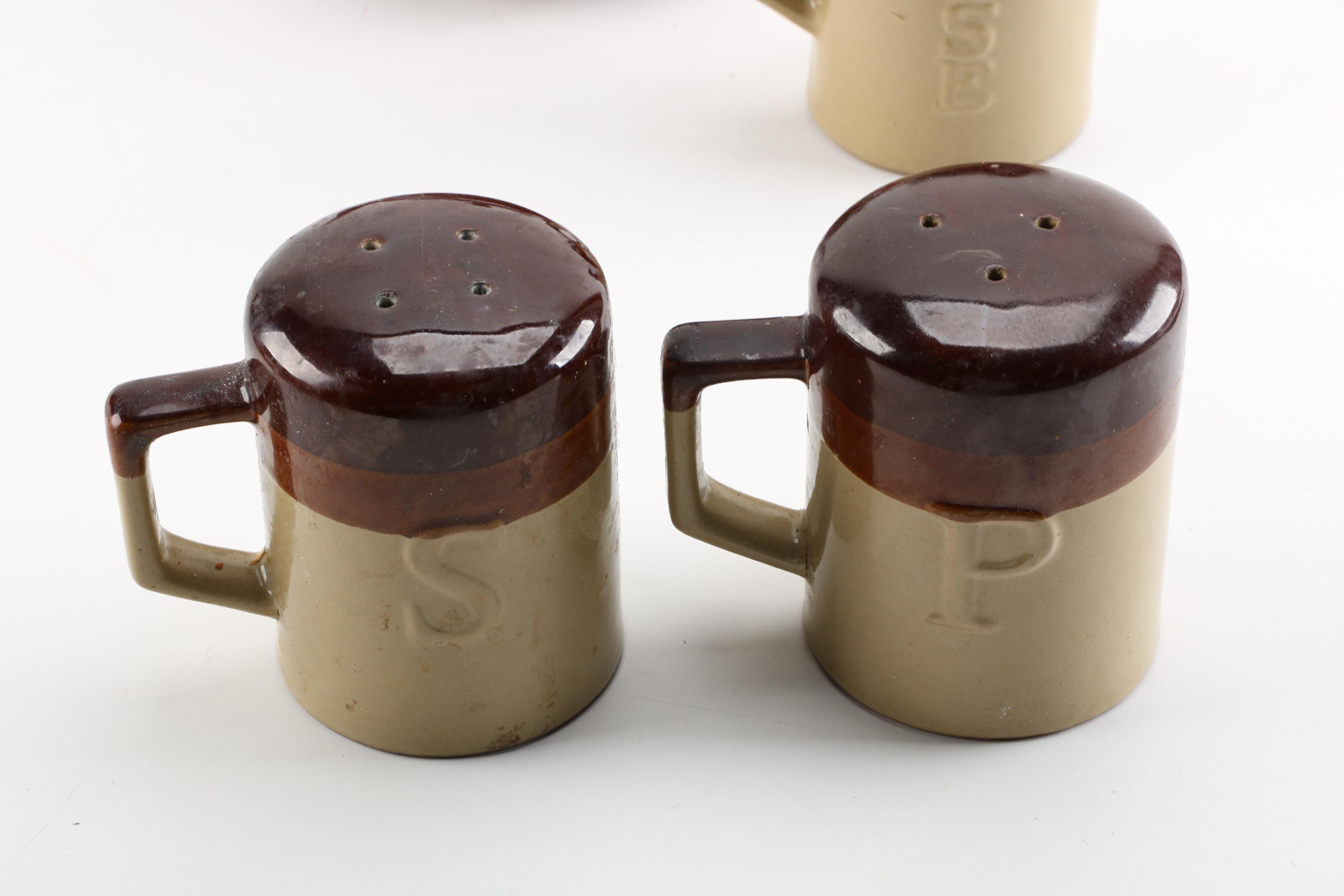 Vintage Stoneware Serveware