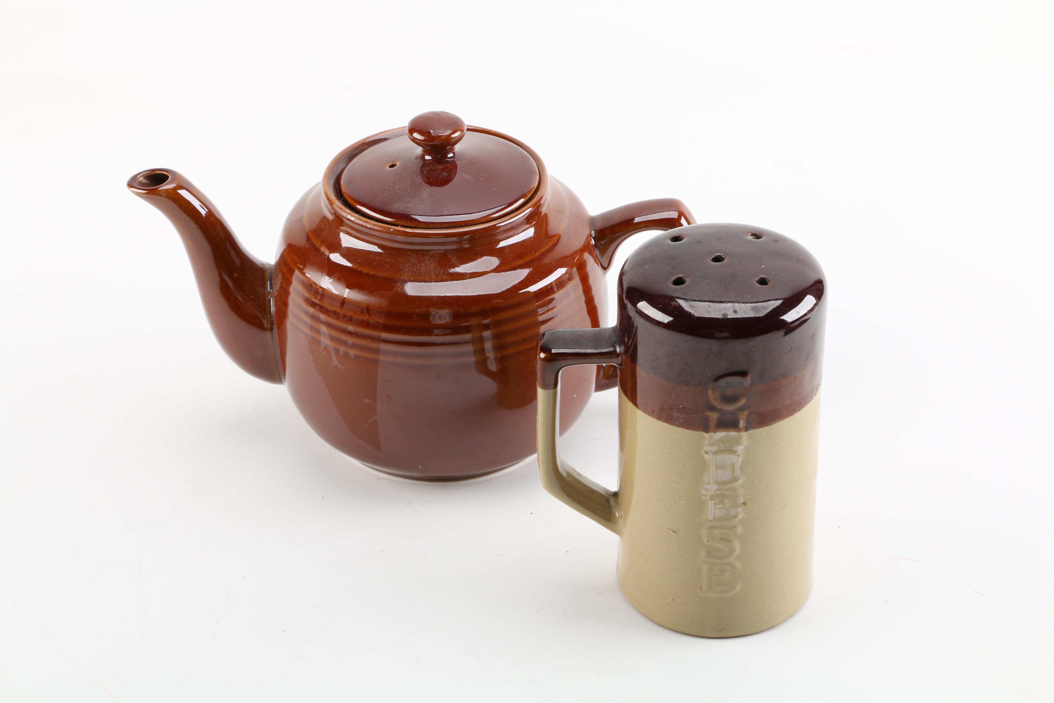 Vintage Stoneware Serveware