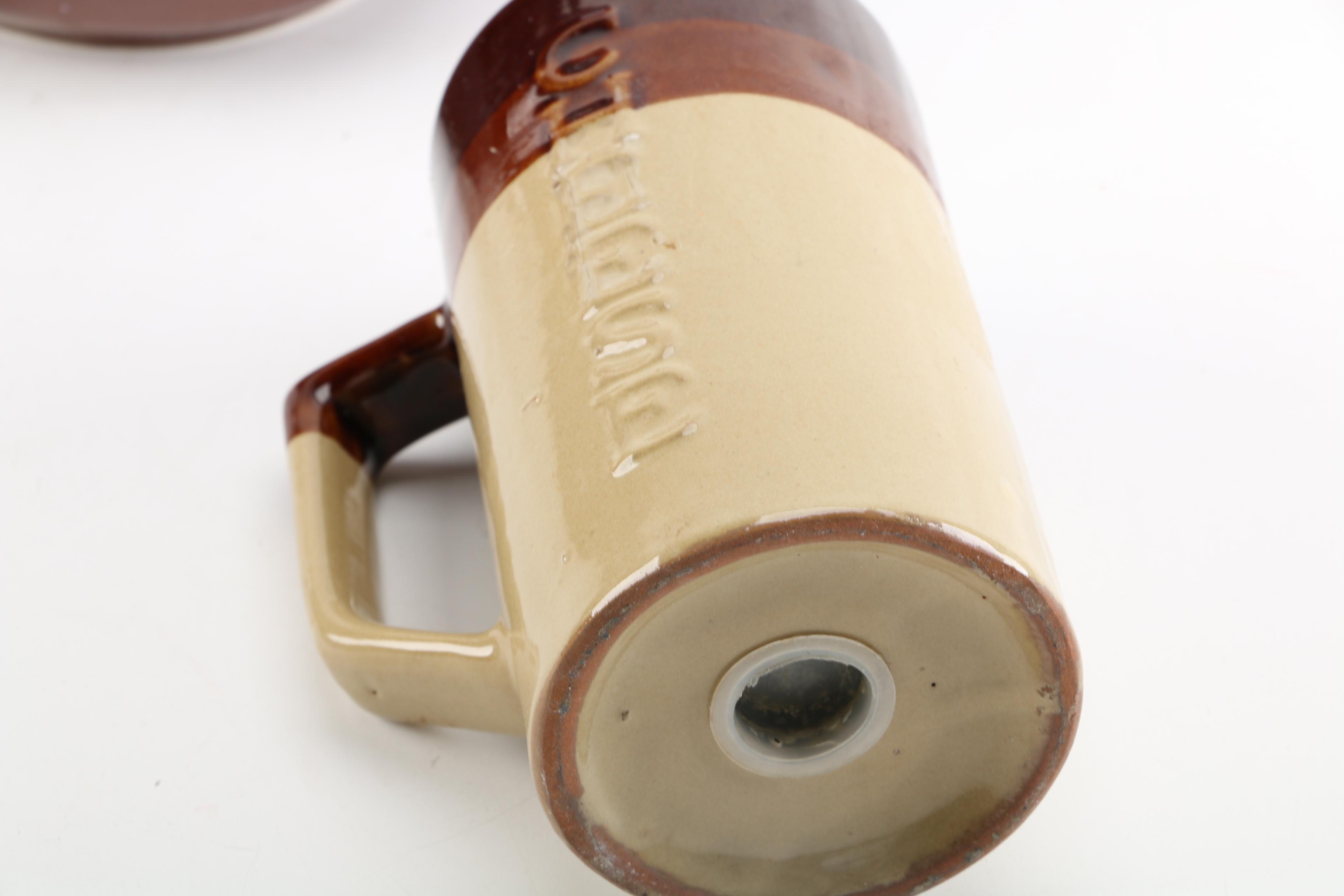 Vintage Stoneware Serveware