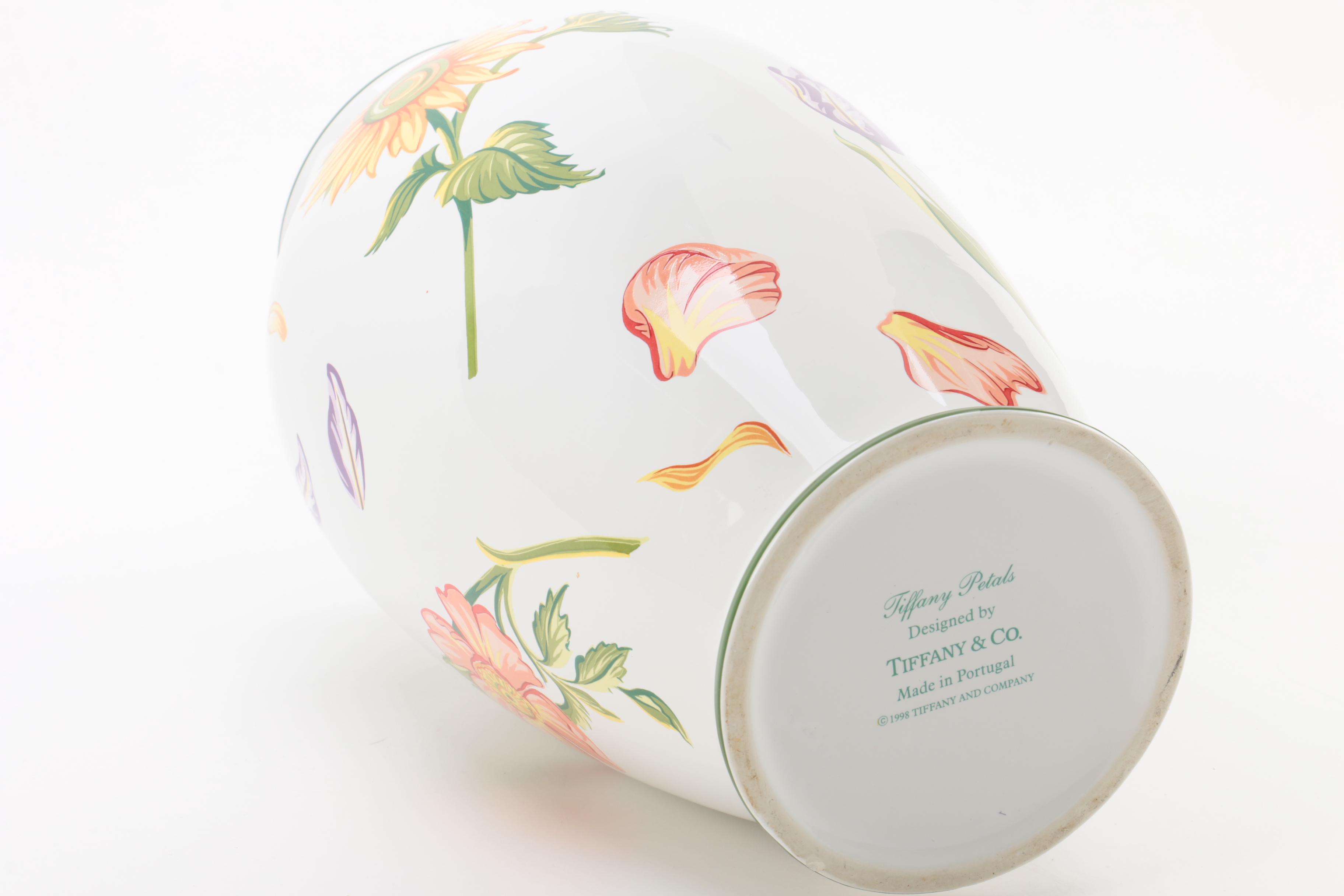 Tiffany & Co "Tiffany Petals" Vase