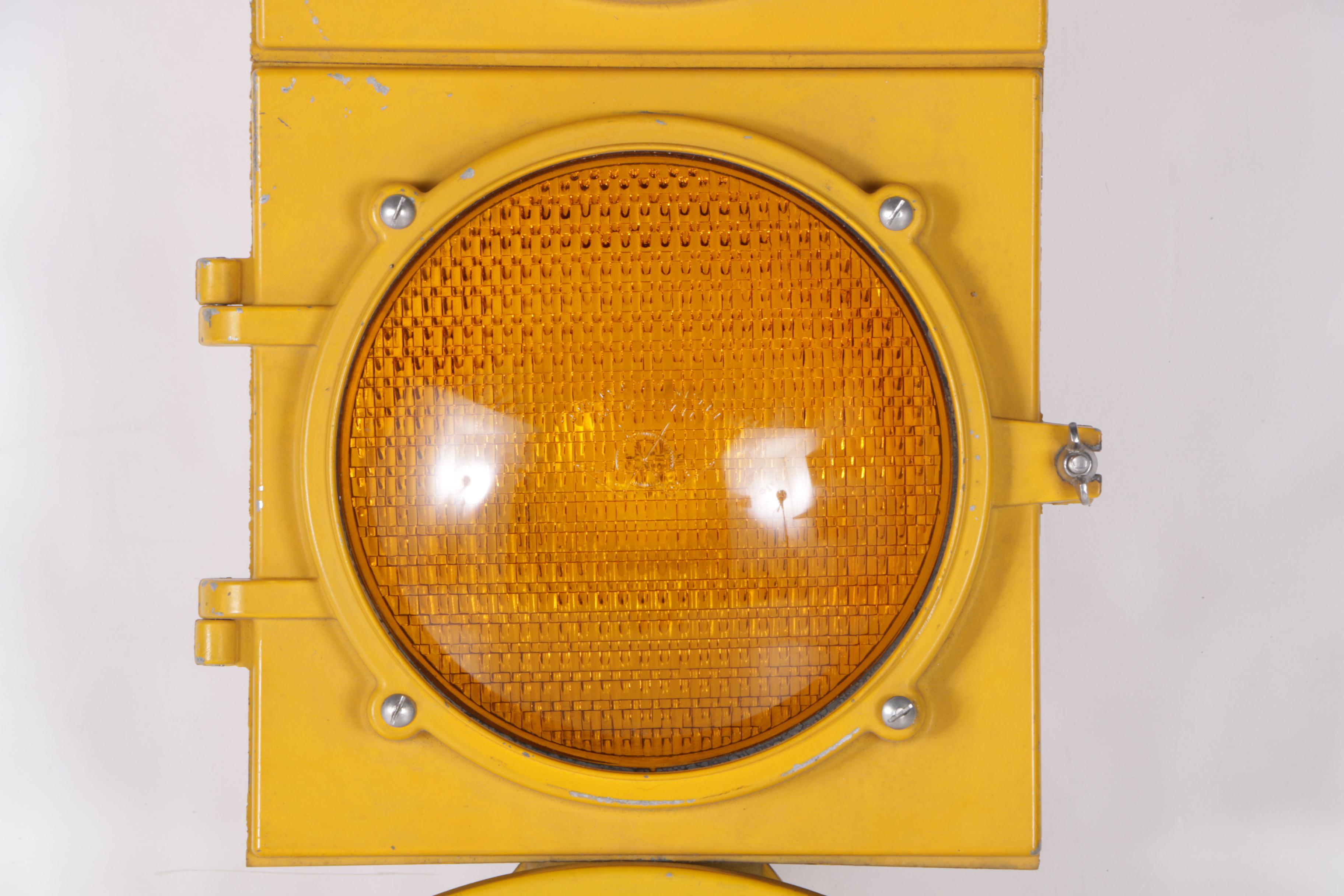 Vintage Econolite Traffic Light