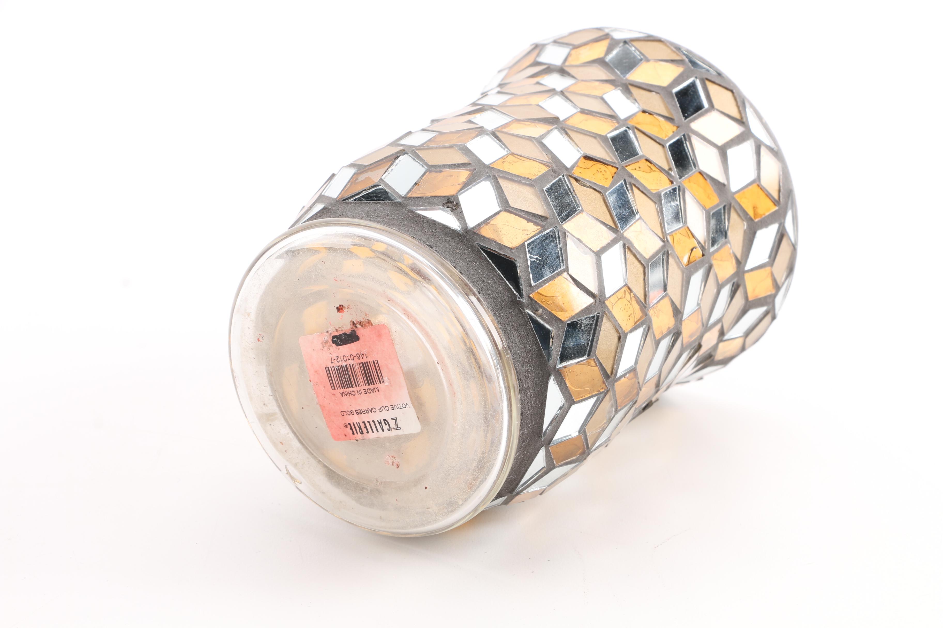 Contemporary Vases and Candlestick Holders Featuring Schlanser