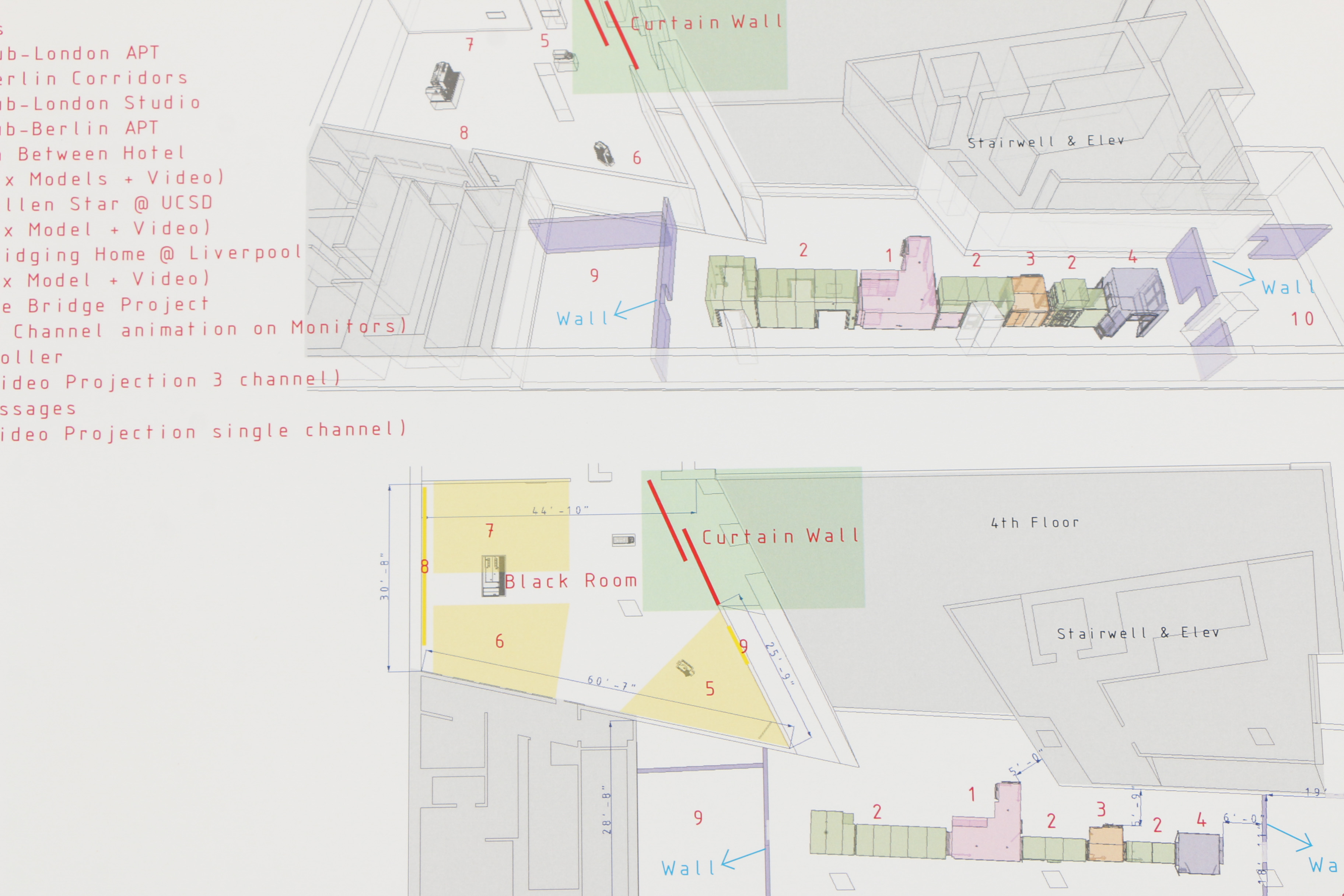 Do Ho Suh Portfolio of Installation Renderings "Passage"