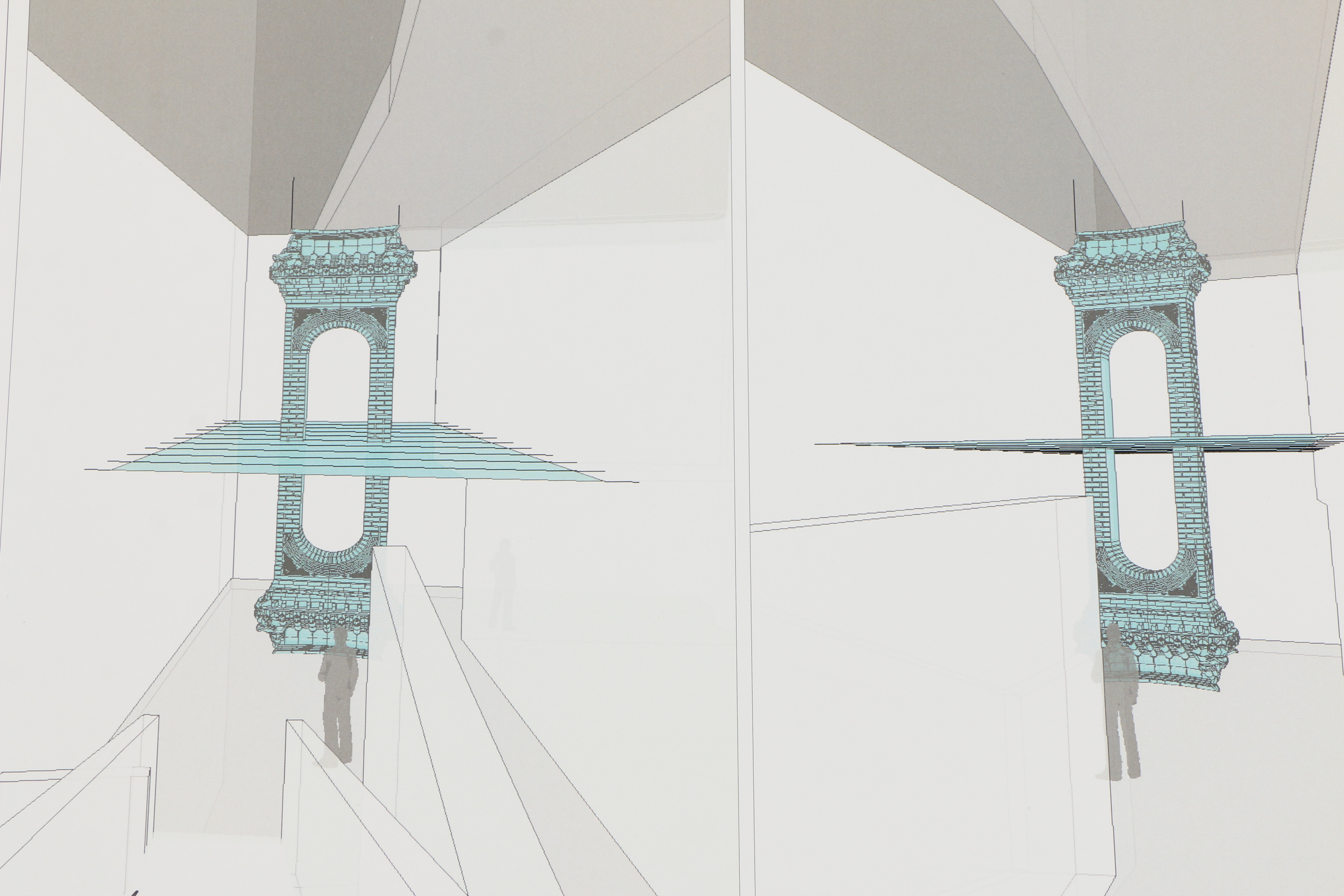 Do Ho Suh Portfolio of Installation Renderings "Passage"