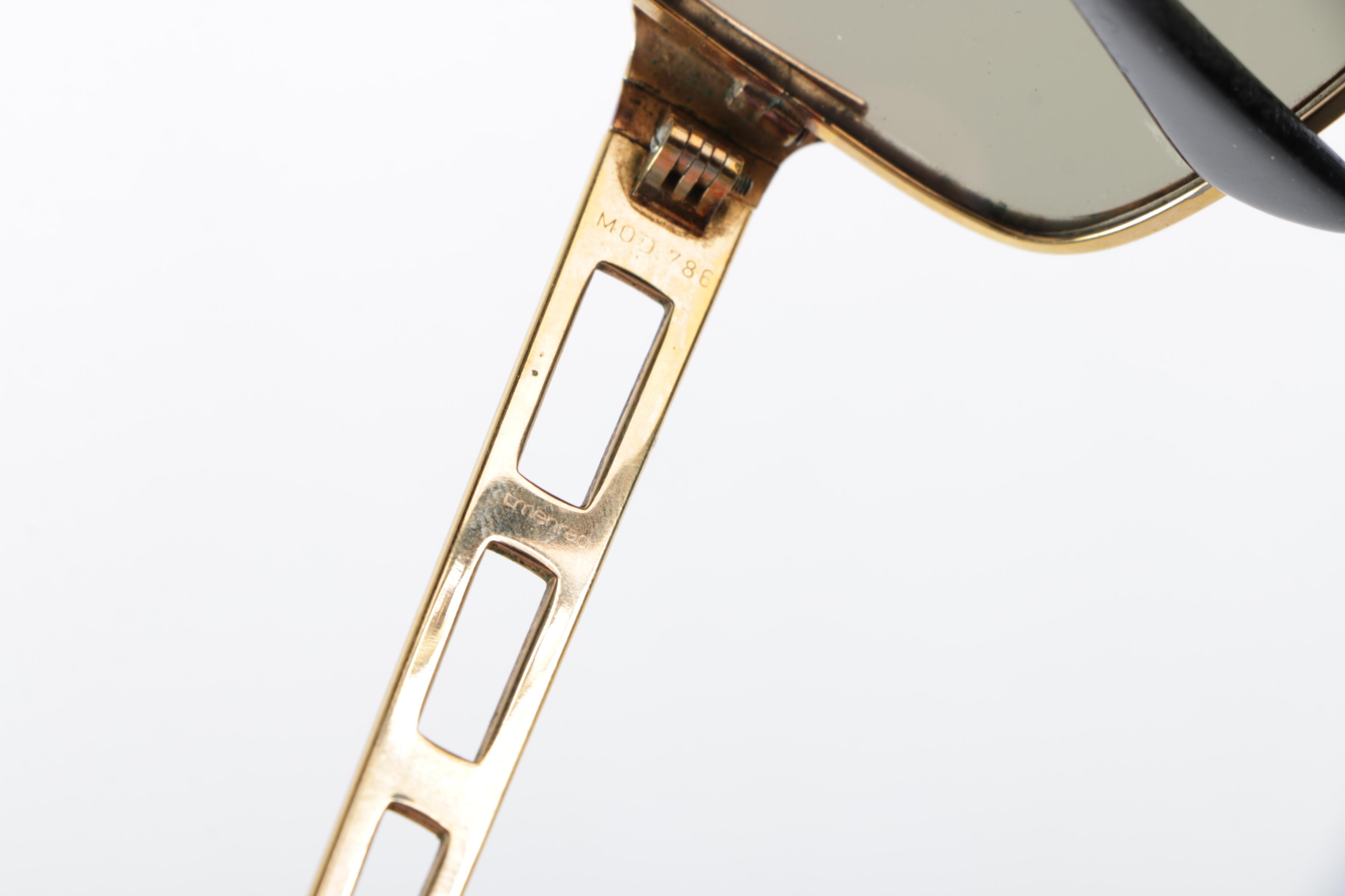 1980s Statement Sunglasses Including Giorgio Beverly Hills and Laura Biagiotti