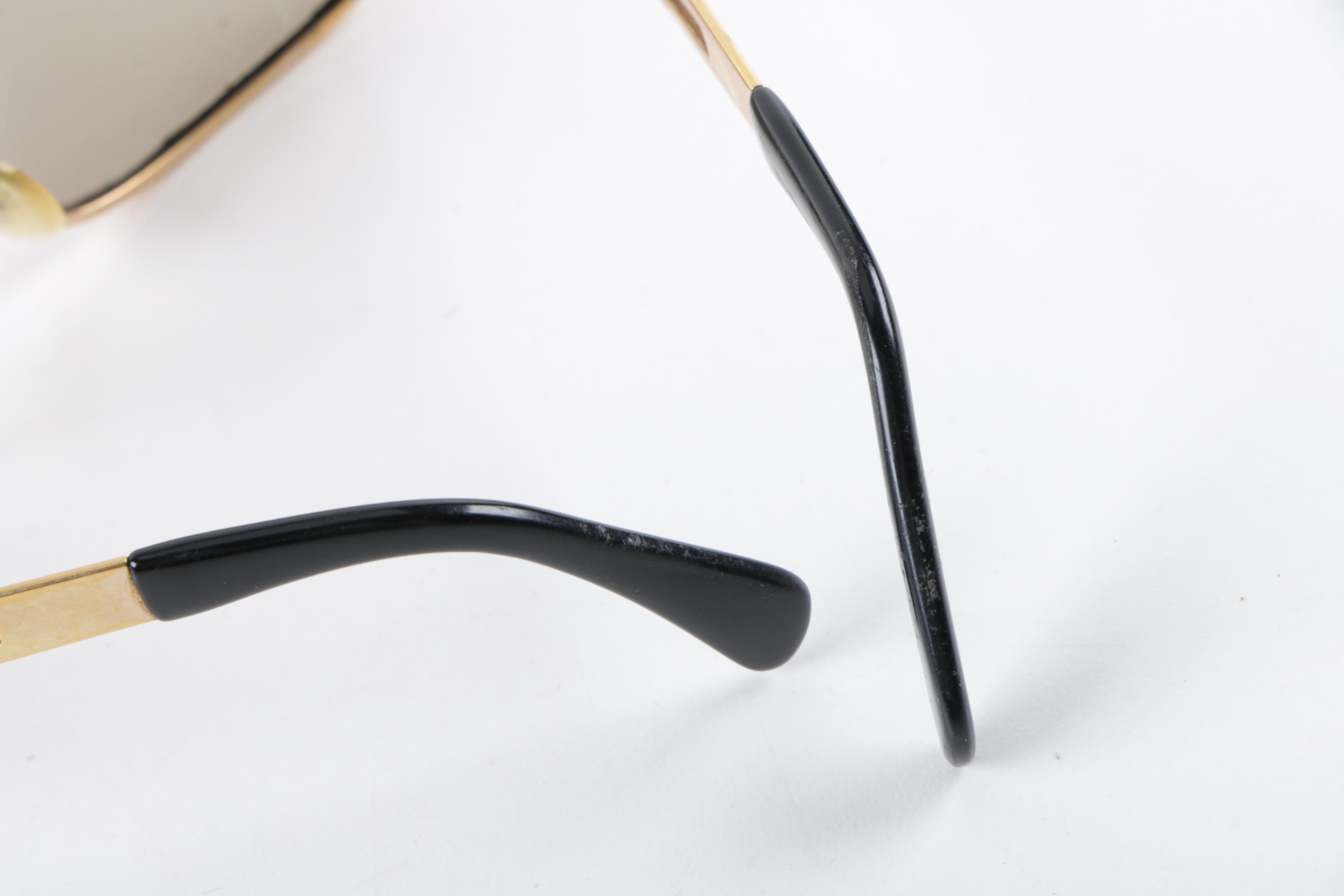 1980s Statement Sunglasses Including Giorgio Beverly Hills and Laura Biagiotti