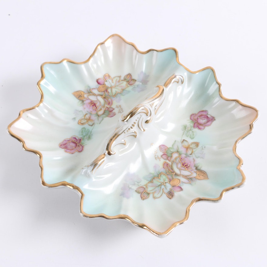 Arnart Creations Japanese Two-Section Porcelain Dish