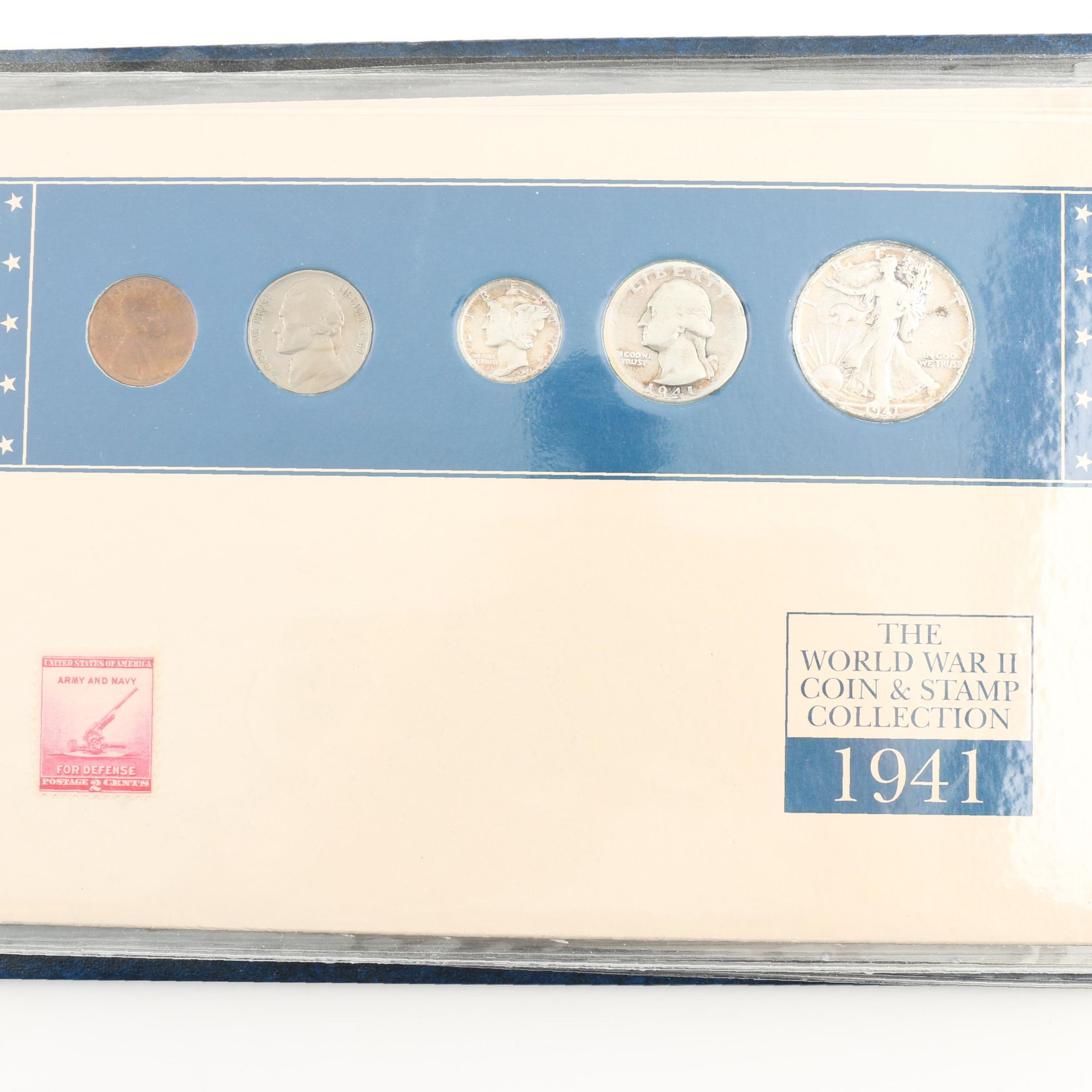 "The World War II Coin & Stamp Collection" Coin Set