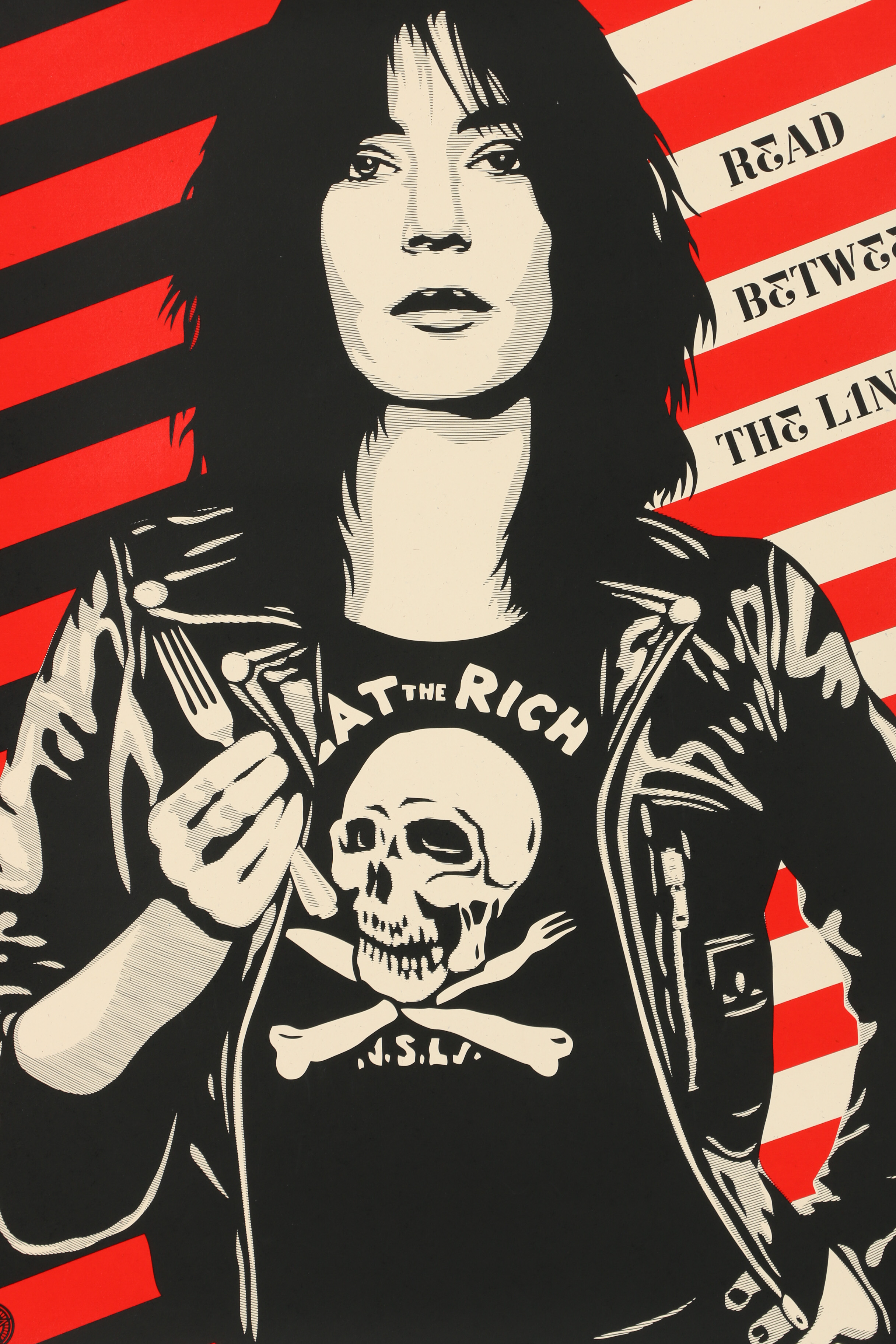 Shepard Fairey Serigraph "Eat the Rich"