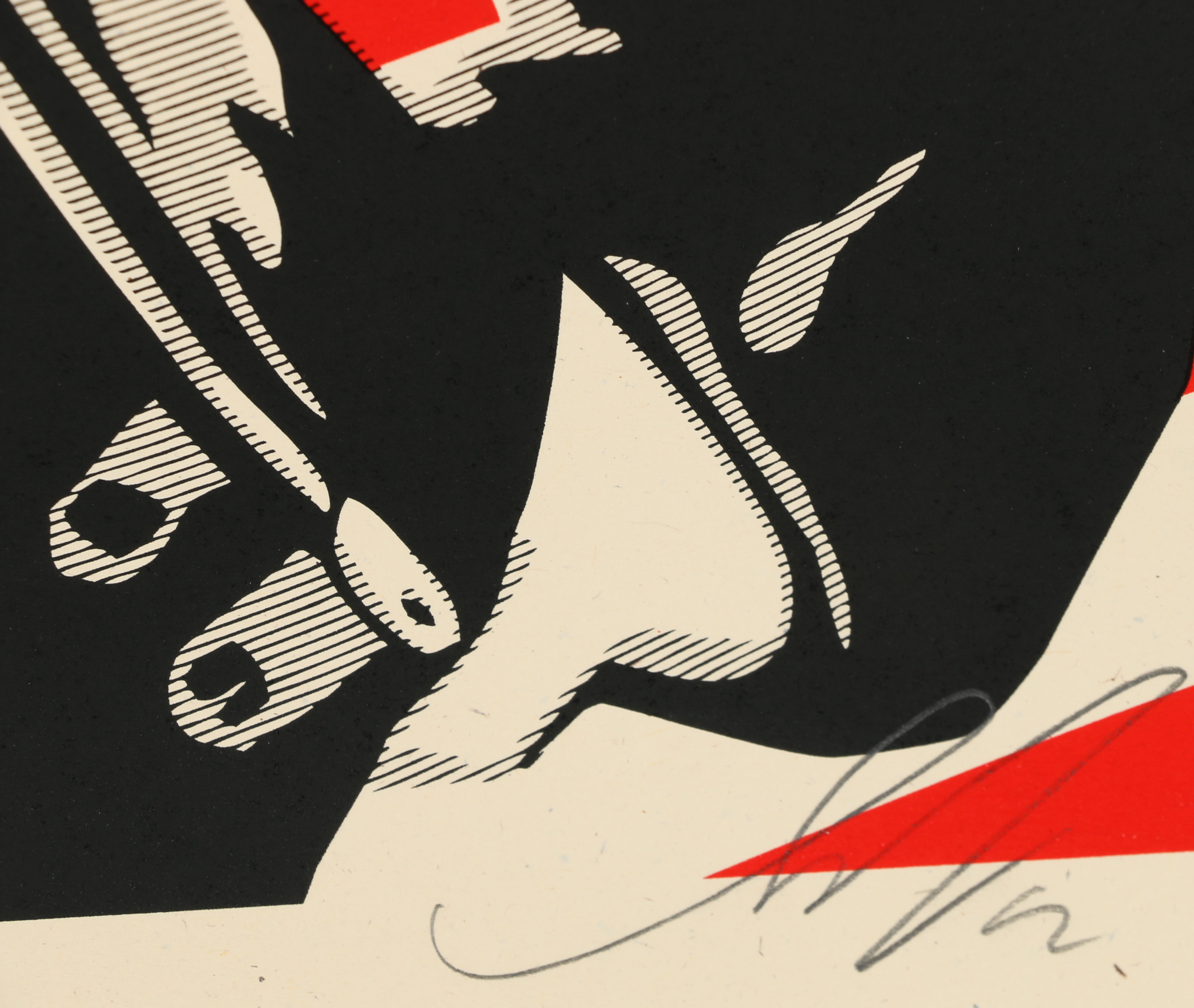 Shepard Fairey Serigraph "Eat the Rich"