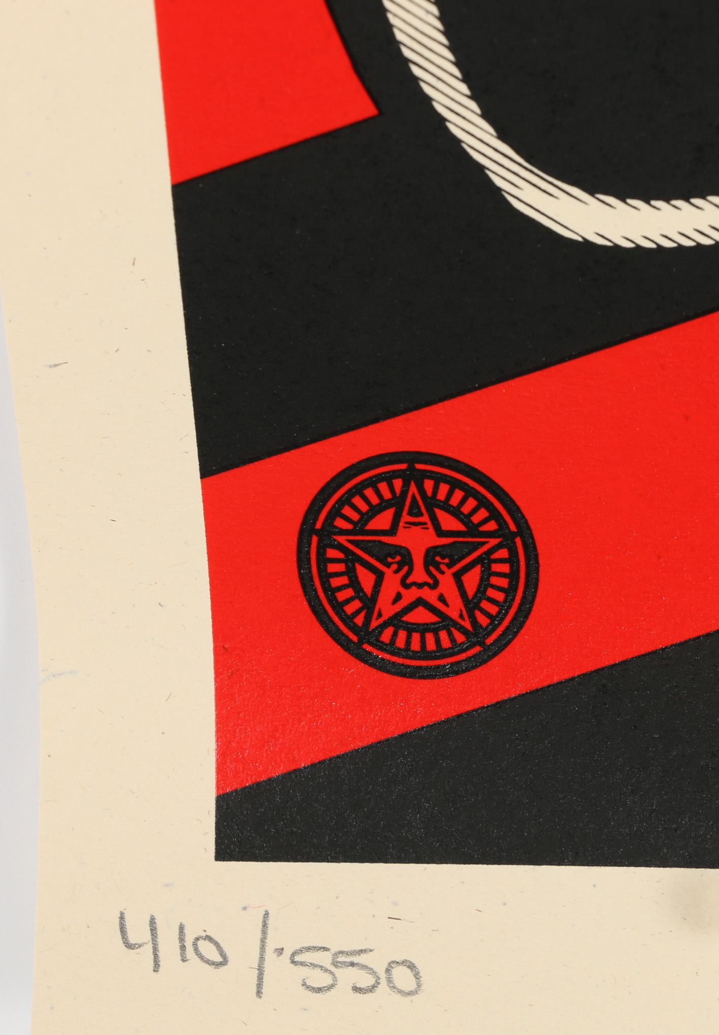 Shepard Fairey Serigraph "Eat the Rich"