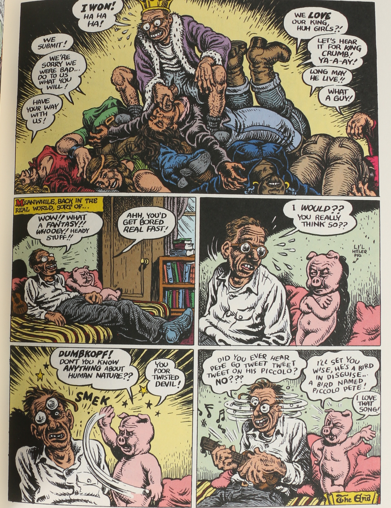 Robert Crumb Book "Sex Obsessions" and Limited Edition Print