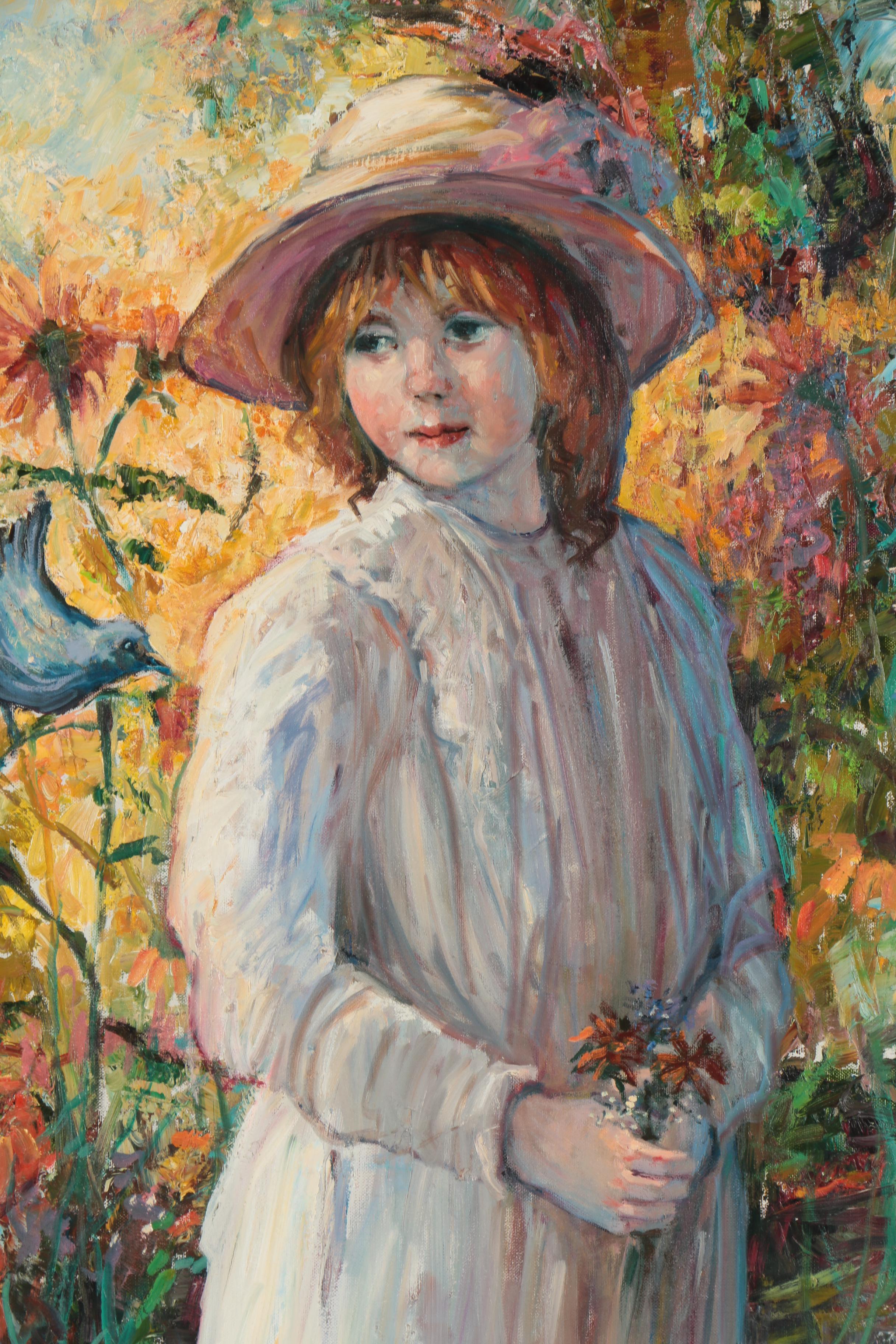 Irene Borg Oil Painting