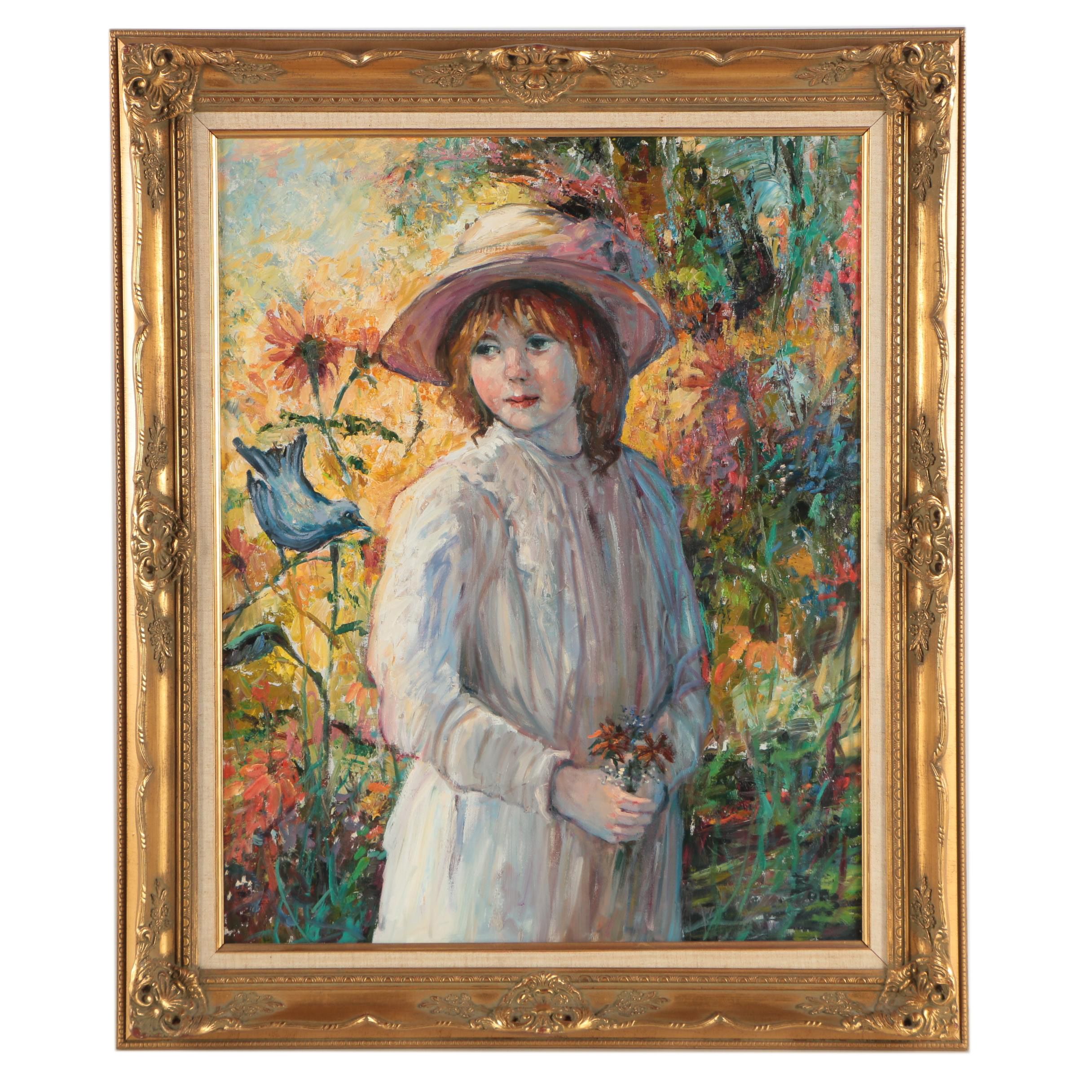 Irene Borg Oil Painting